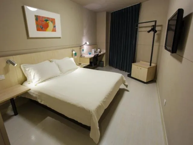 Bed in Jinjiang Inn Xuzhou Jinshanqiao Development Zone Dongshan Road