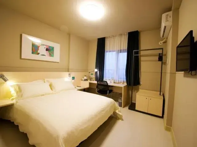 Bed in Jinjiang Inn Wenling Daxi Bed in Jinjiang Inn Wenling Daxi