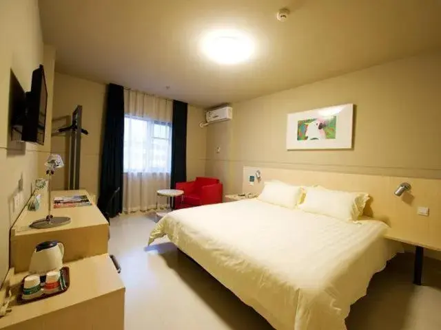 Bed in Jinjiang Inn Wenling Daxi Bed in Jinjiang Inn Wenling Daxi