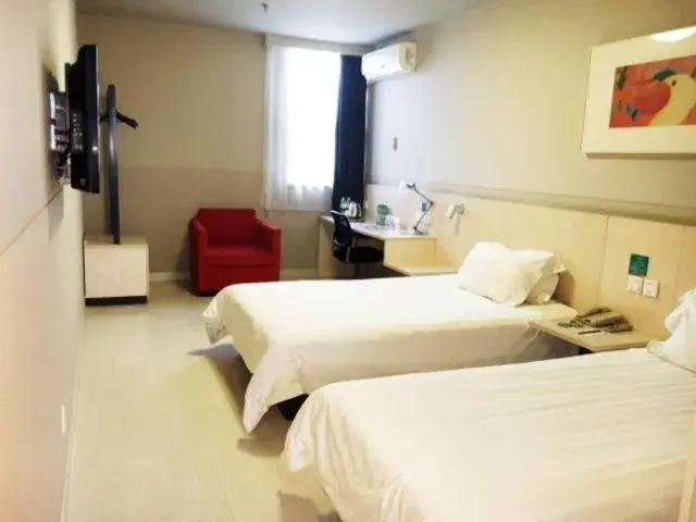 Bed in Jinjiang Inn Taizhou Xinghua Dainan Town Government Bed in Jinjiang Inn Taizhou Xinghua Dainan Town Government