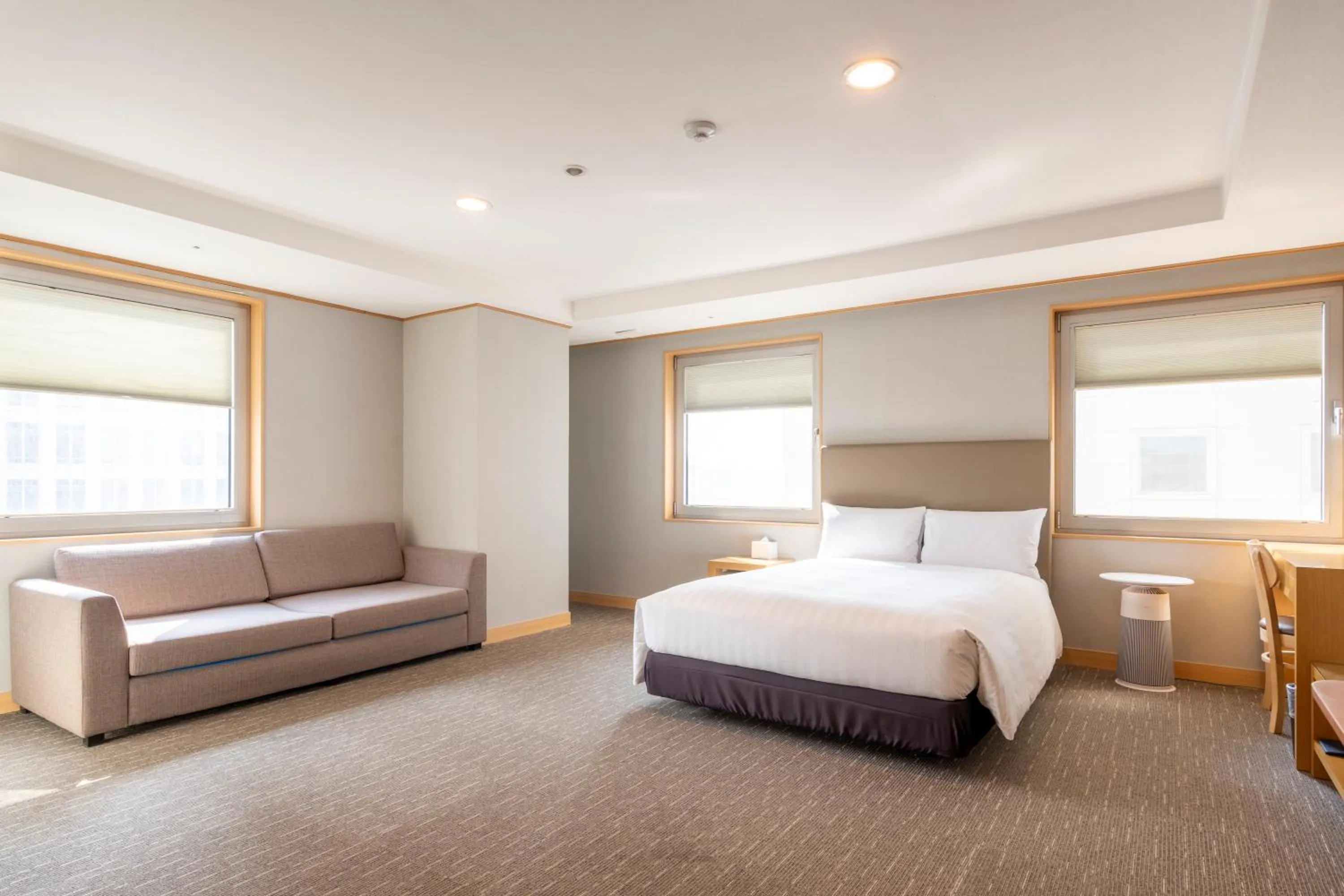 Bed in Toyoko Inn Daejeon Government Complex