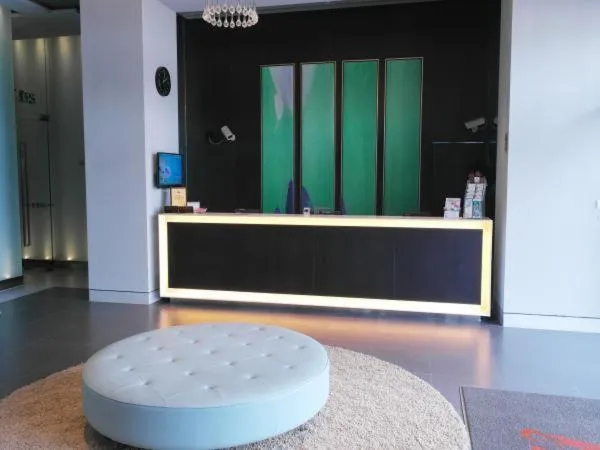 Lobby or reception in Jinjiang Inn Shanghai Hongqiao Hinge National Exhibition Centre