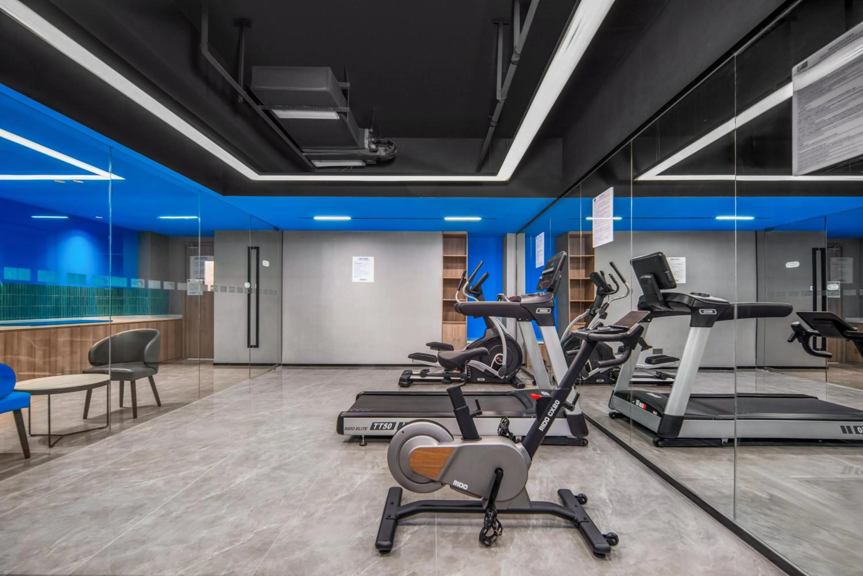 Fitness centre/facilities in Holiday Inn Express Suzhou Dushu Lake Xi`an Jiaotong-Liverpool University by IHG