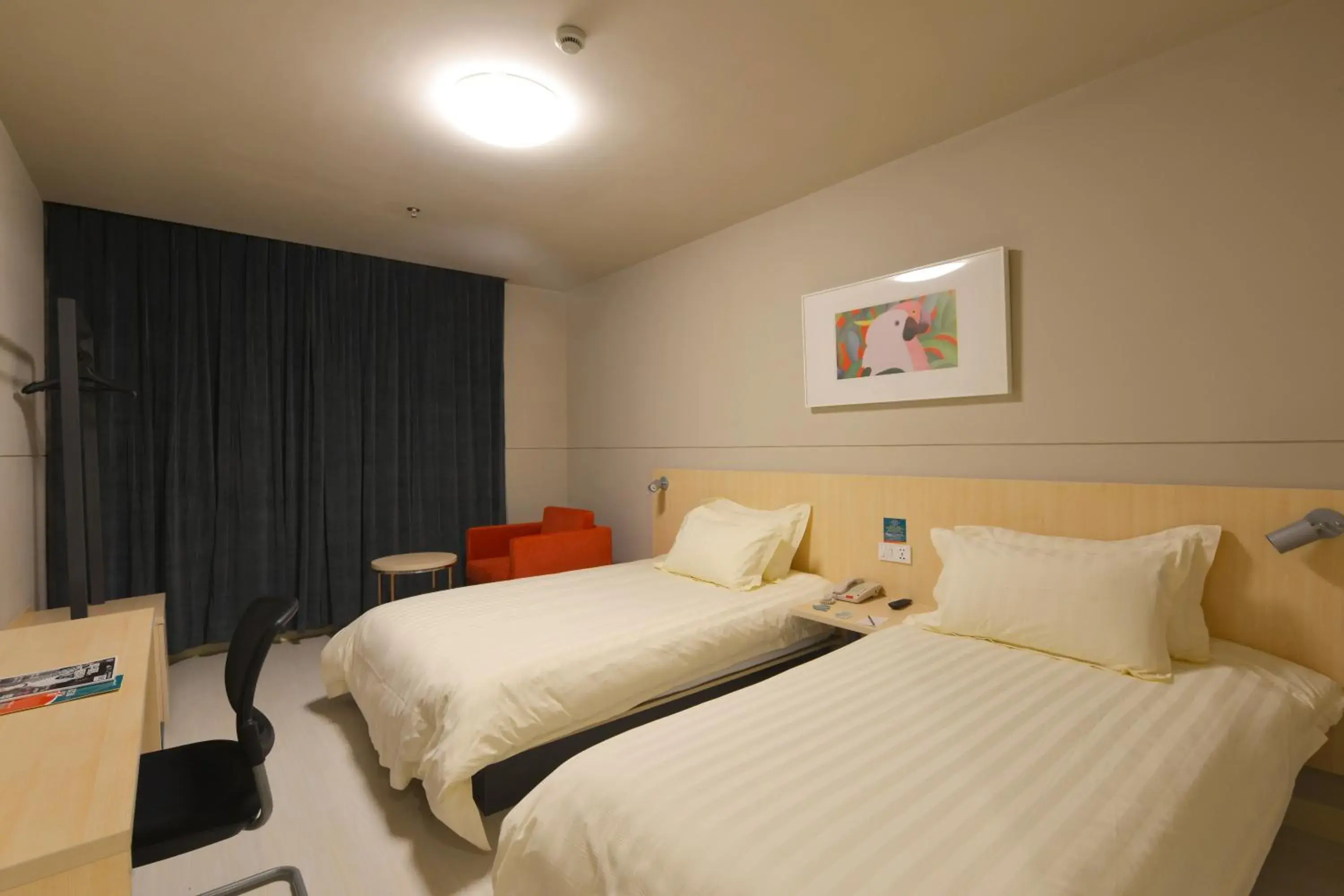 Bed in Jinjiang Inn Suzhou Railway Station North Square Bed in Jinjiang Inn Suzhou Railway Station North Square