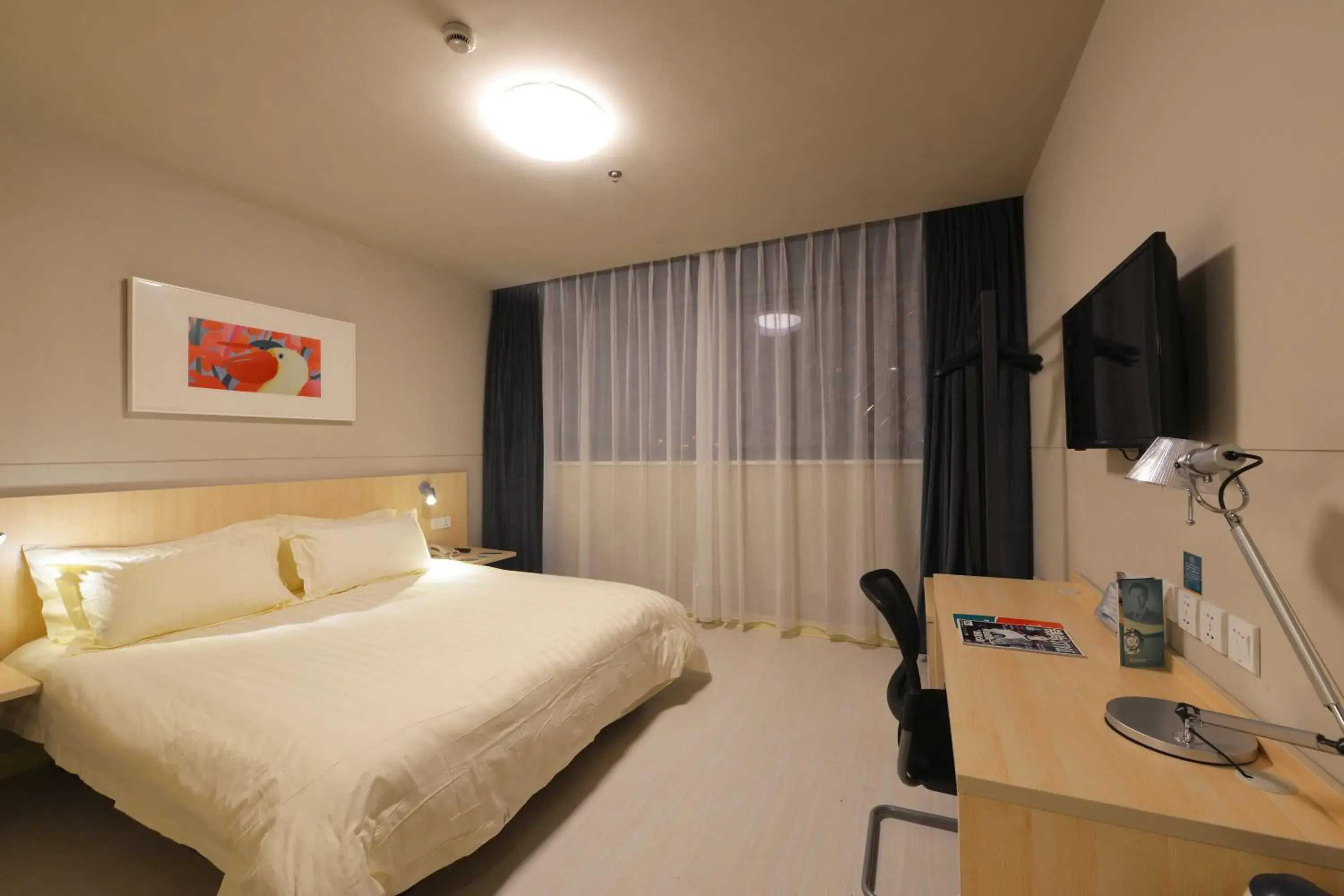 Bed in Jinjiang Inn Suzhou Railway Station North Square Bed in Jinjiang Inn Suzhou Railway Station North Square