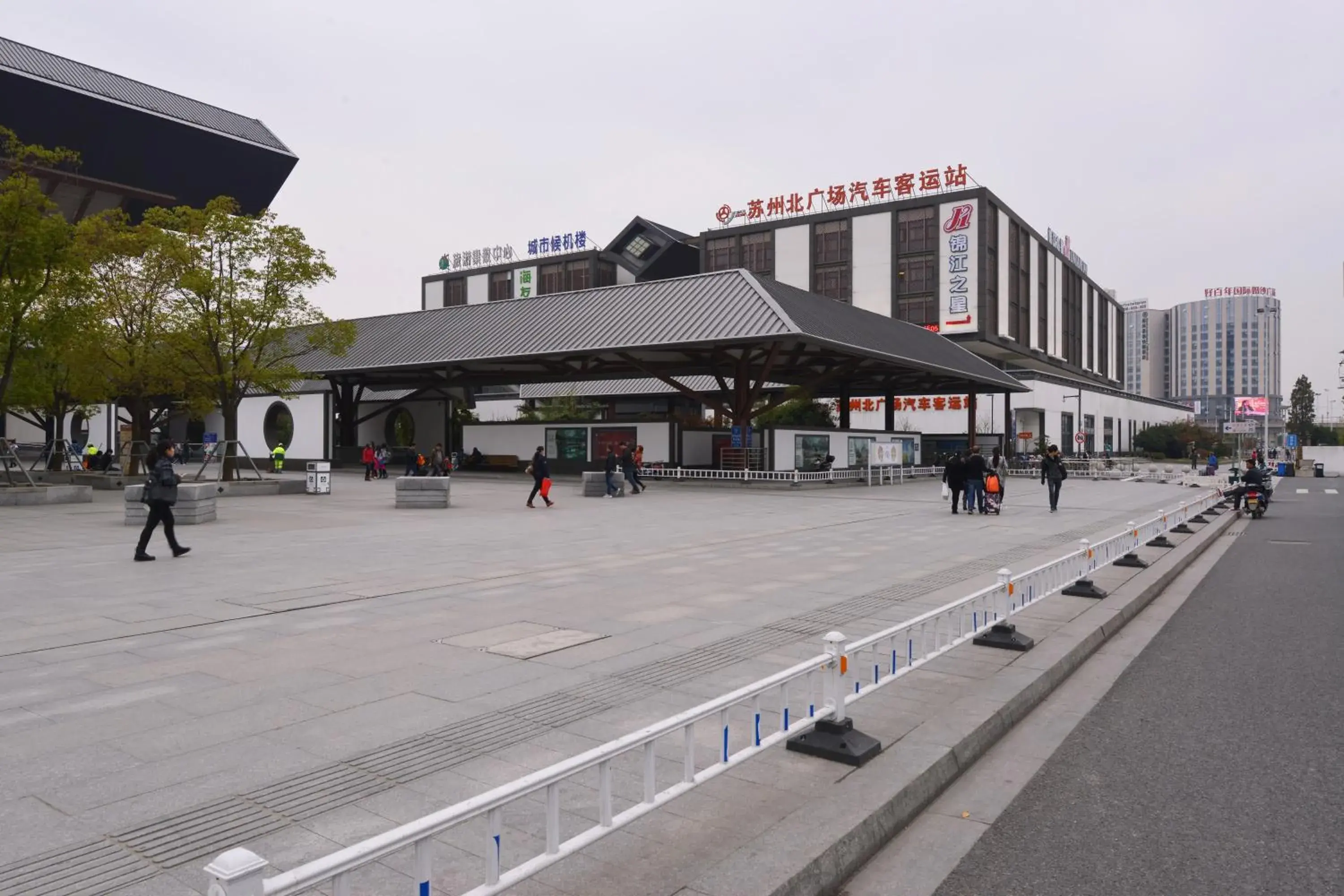 Property building in Jinjiang Inn Suzhou Railway Station North Square Property building in Jinjiang Inn Suzhou Railway Station North Square