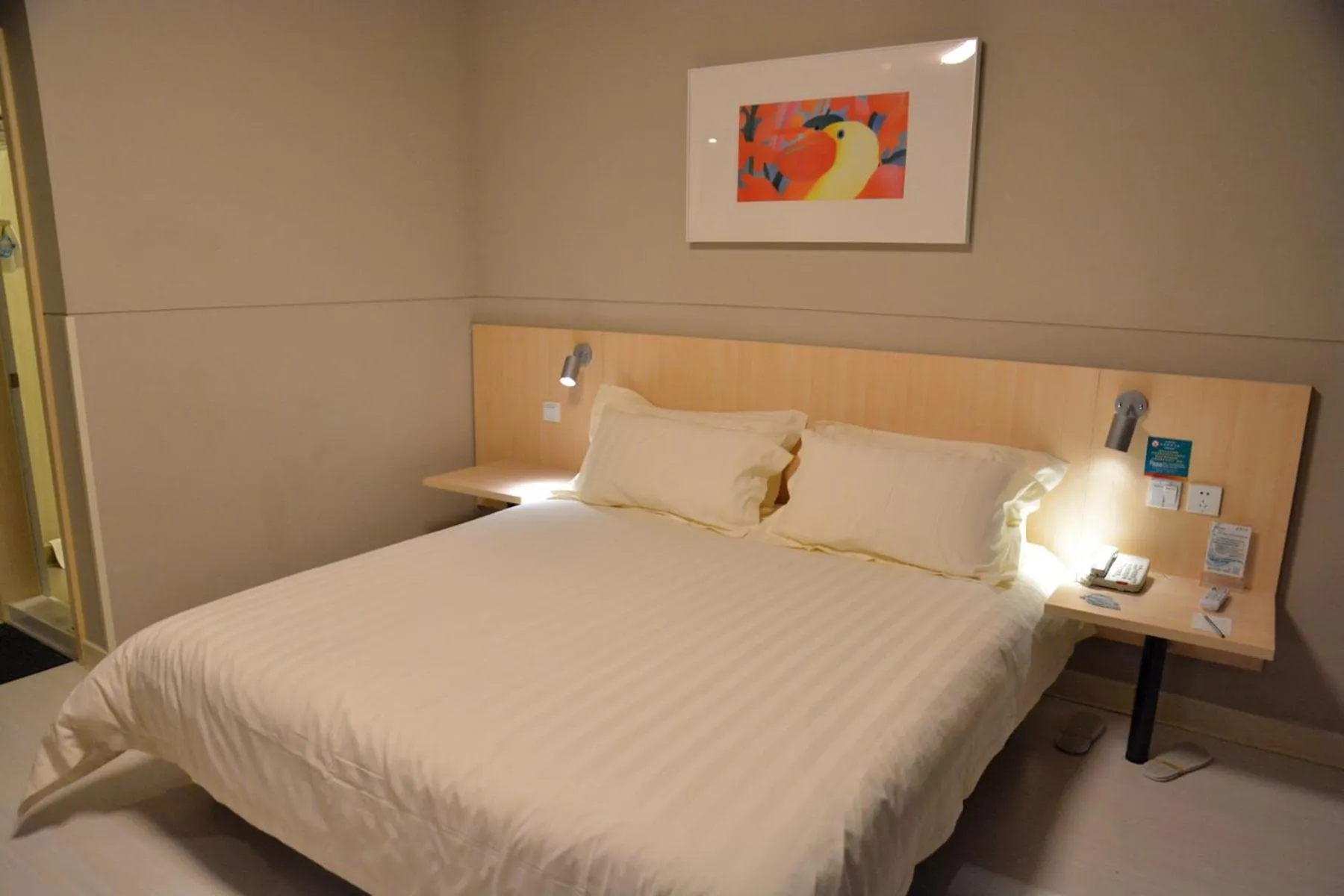 Bed in Jinjiang Inn Suqian Development Area Xihu Road