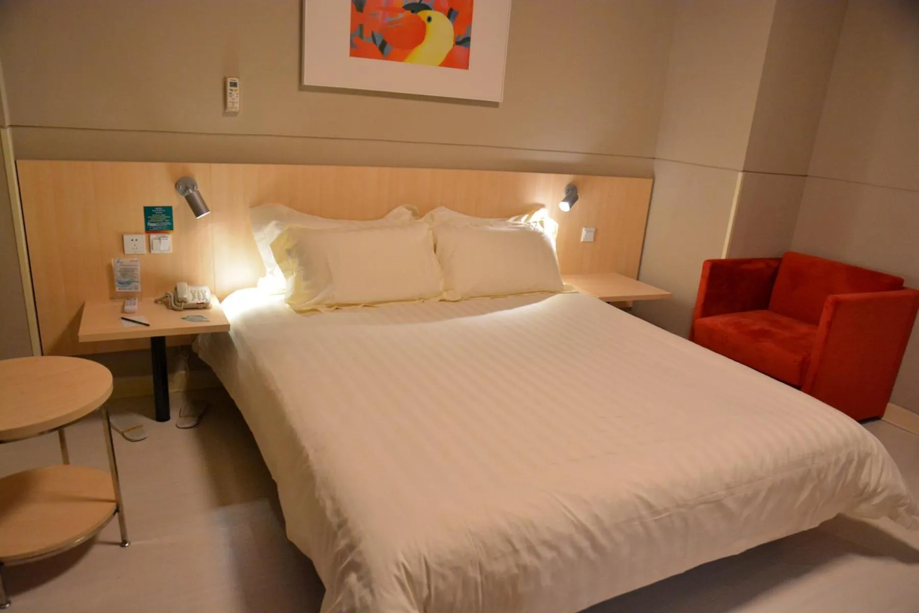 Bed in Jinjiang Inn Suqian Development Area Xihu Road