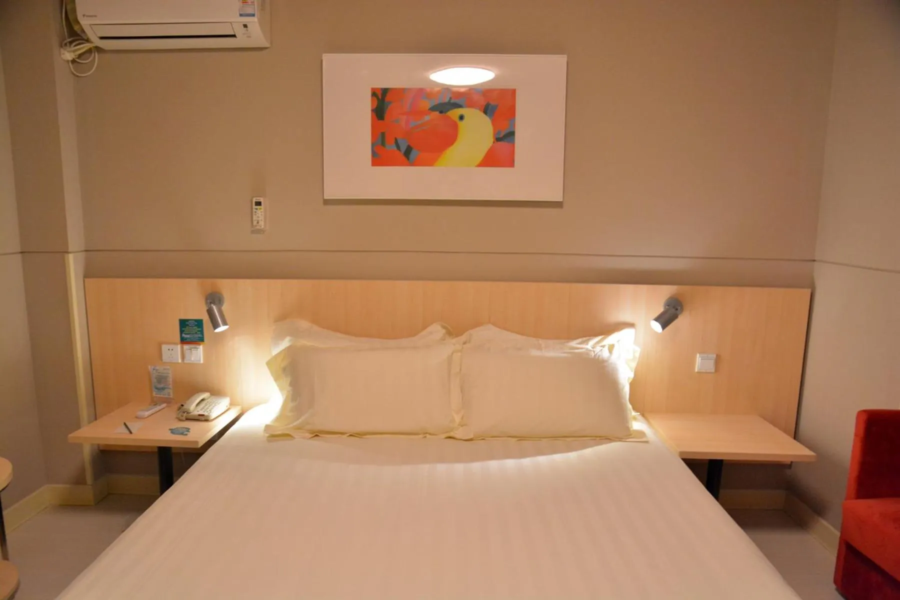 Bed in Jinjiang Inn Suqian Development Area Xihu Road