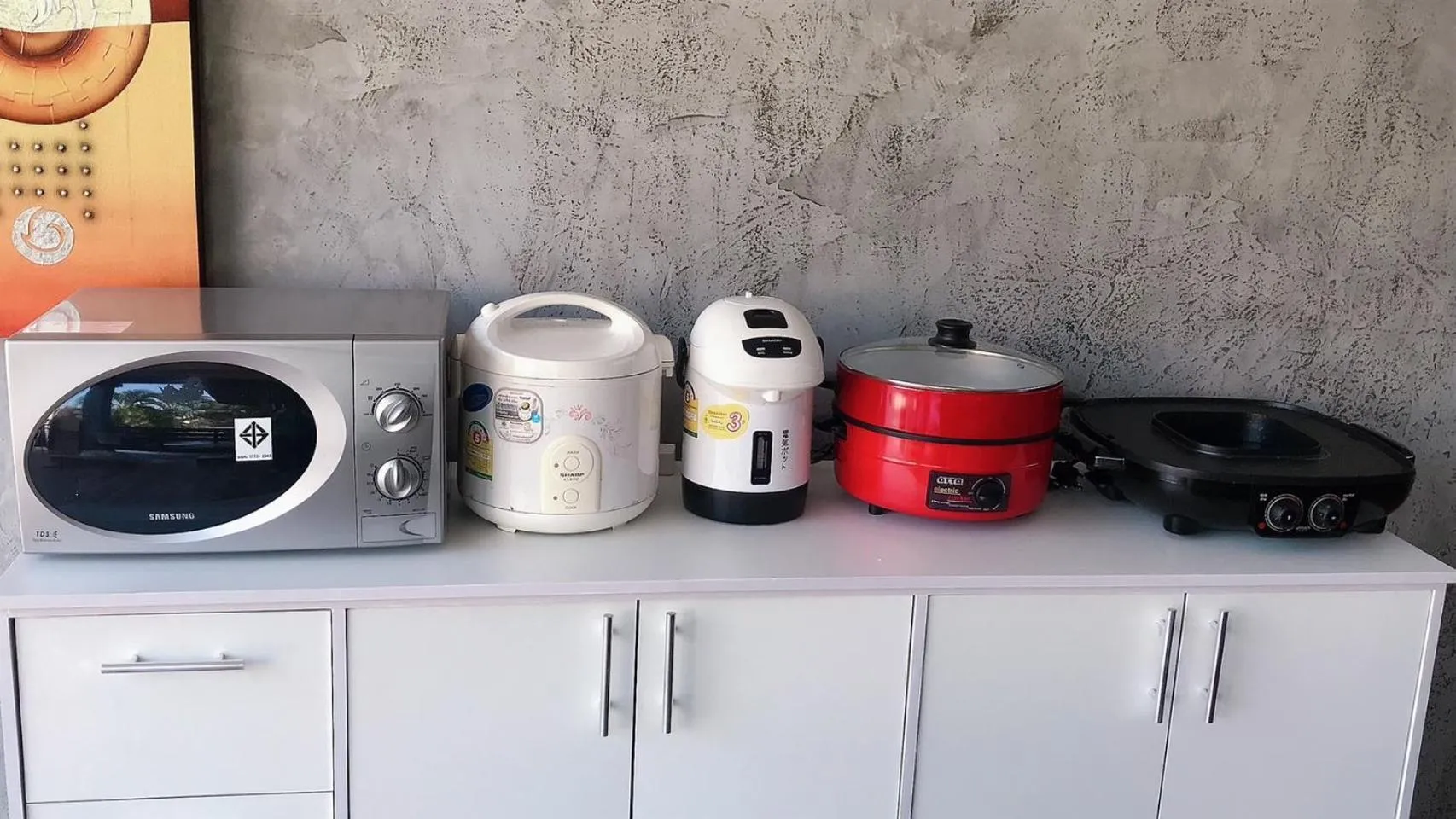 Kitchen or kitchenette in PK Villa Huahin