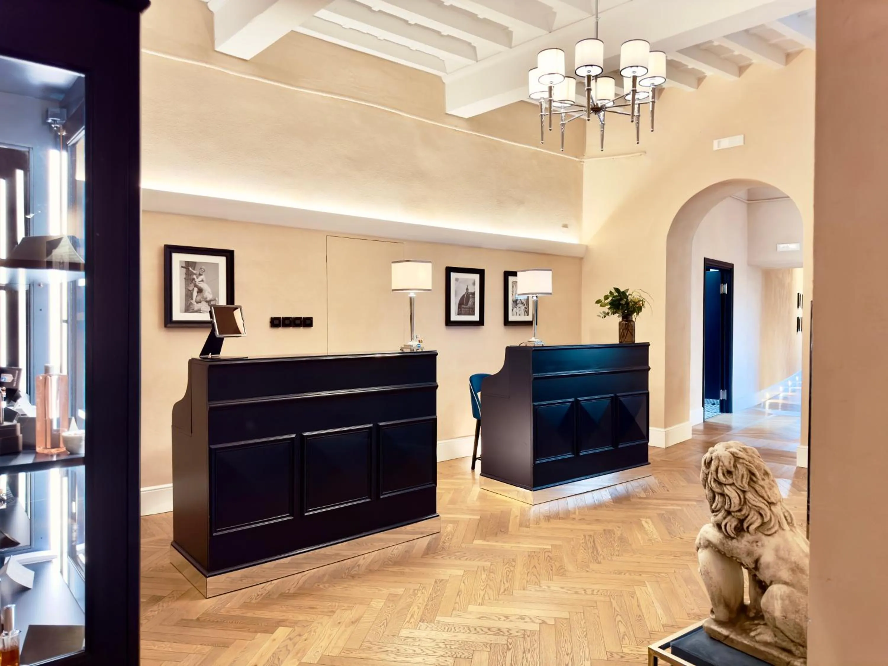 Lobby or reception in Relais Uffizi