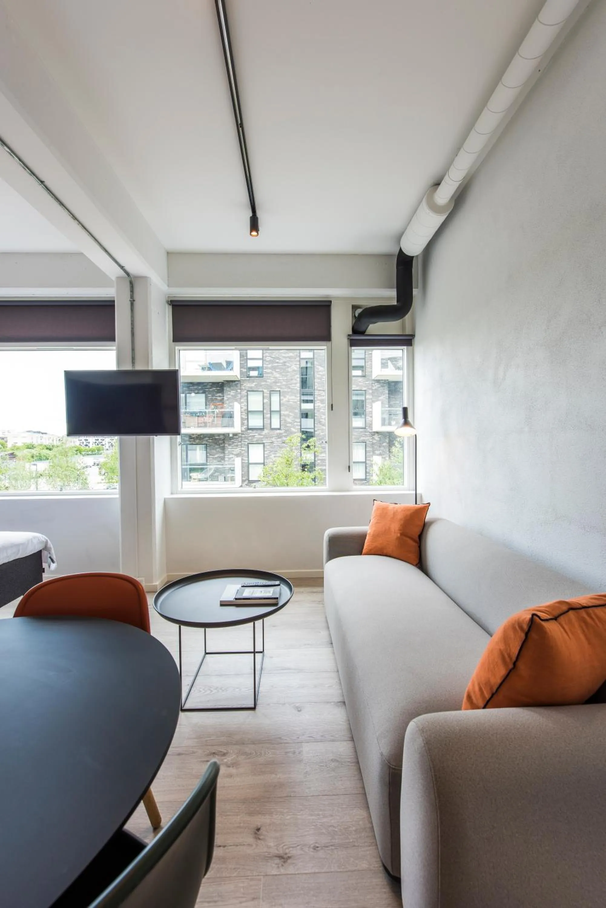Seating area in CPH Studio Hotel