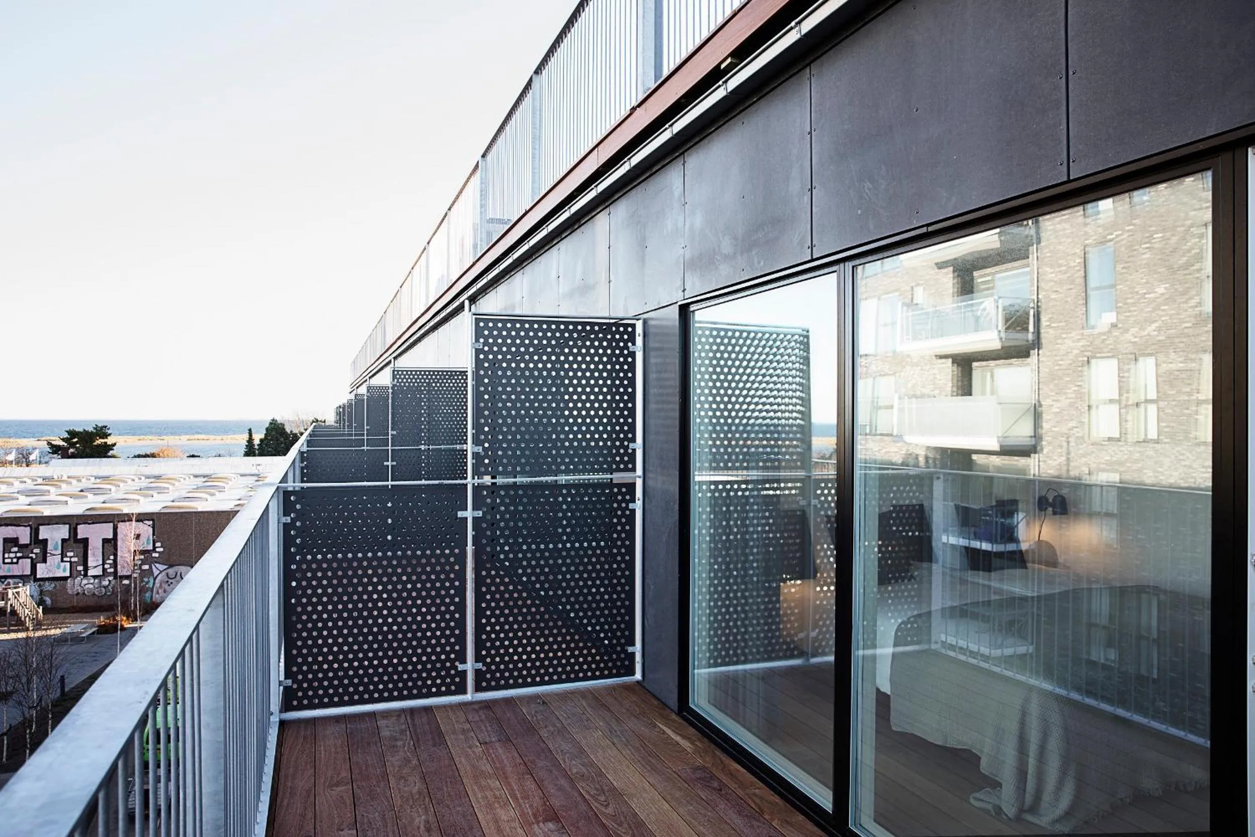 Balcony/Terrace in CPH Studio Hotel