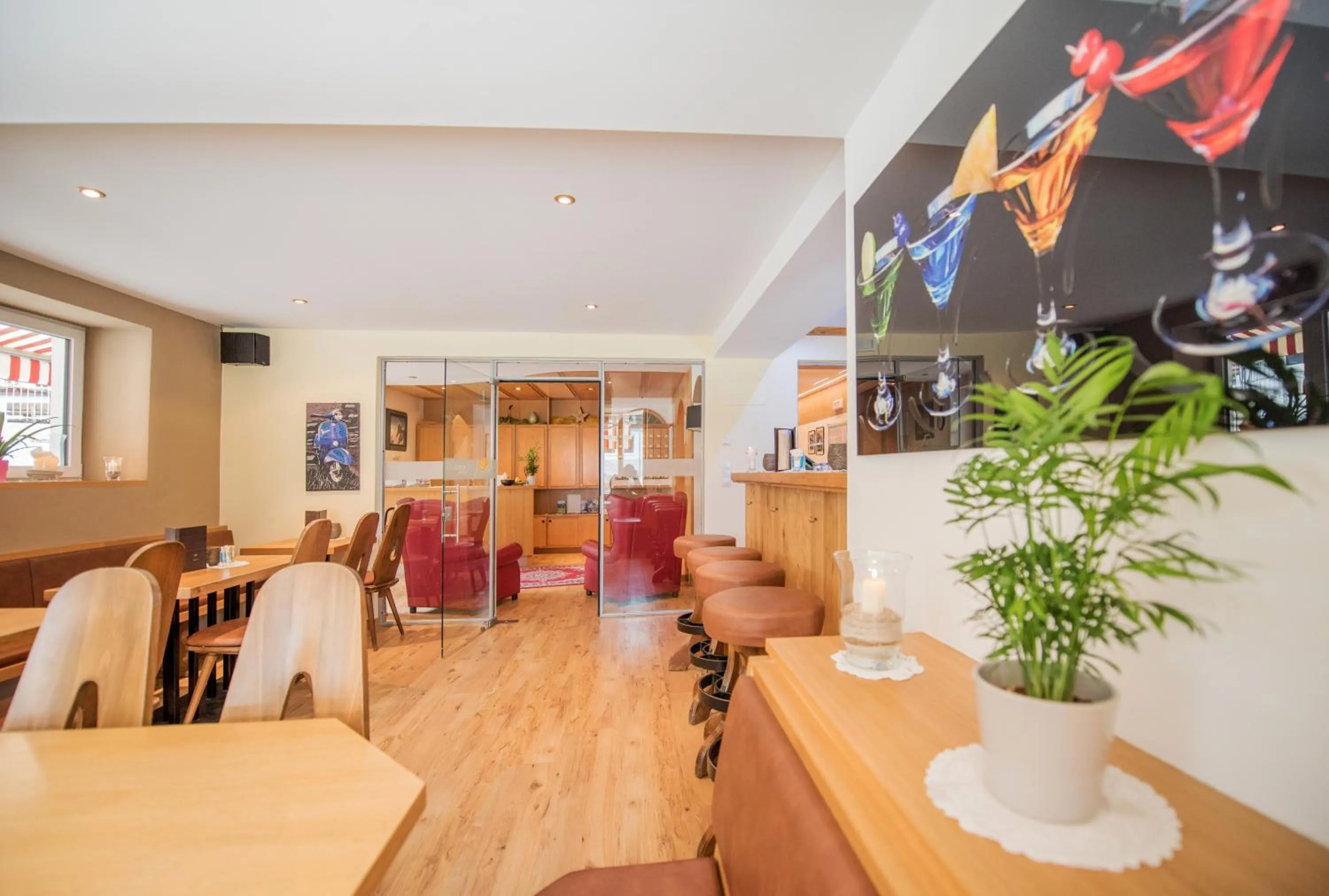 Lounge or bar in Alpin Garni die kleine Post