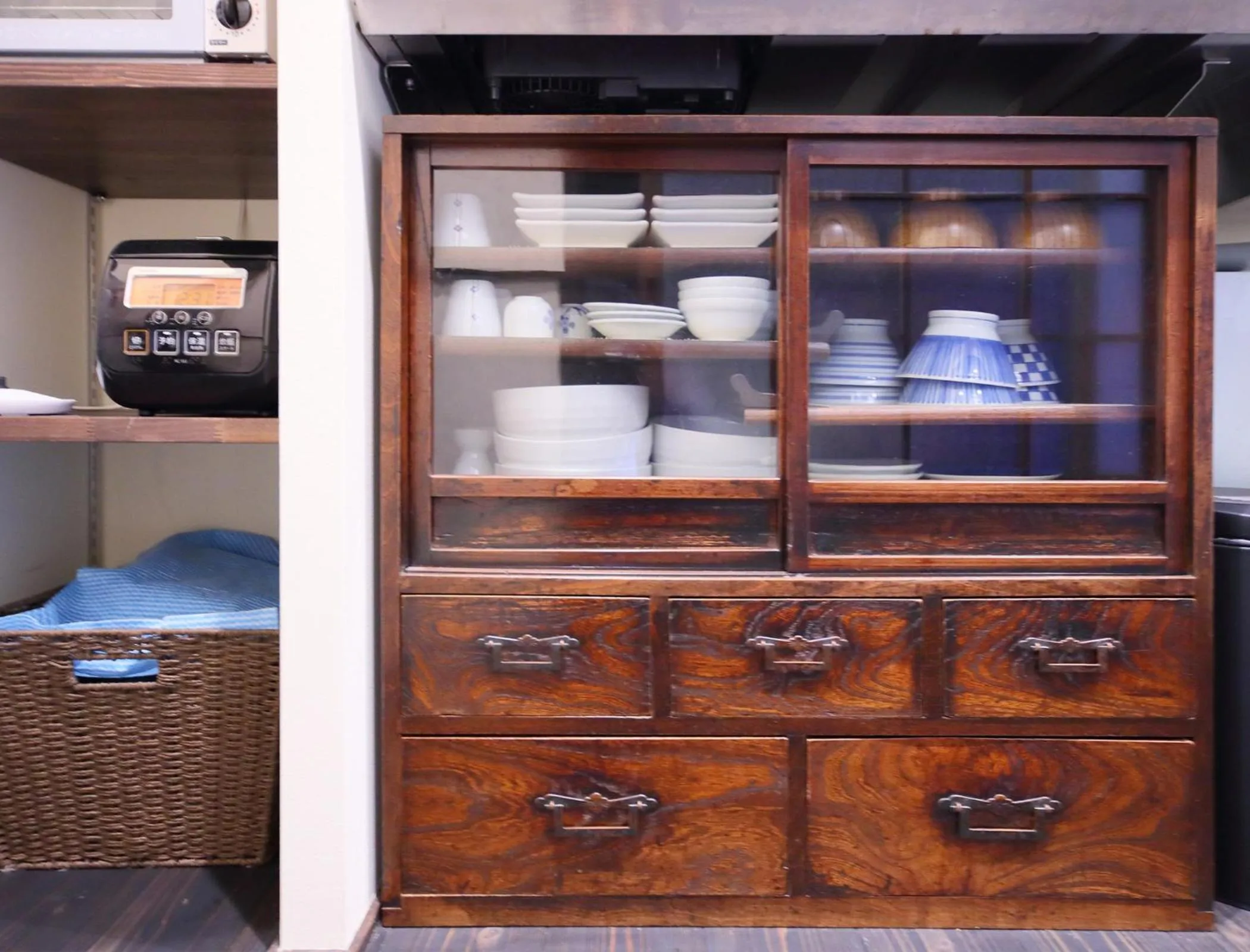 Kitchen or kitchenette in Machiya Oozora