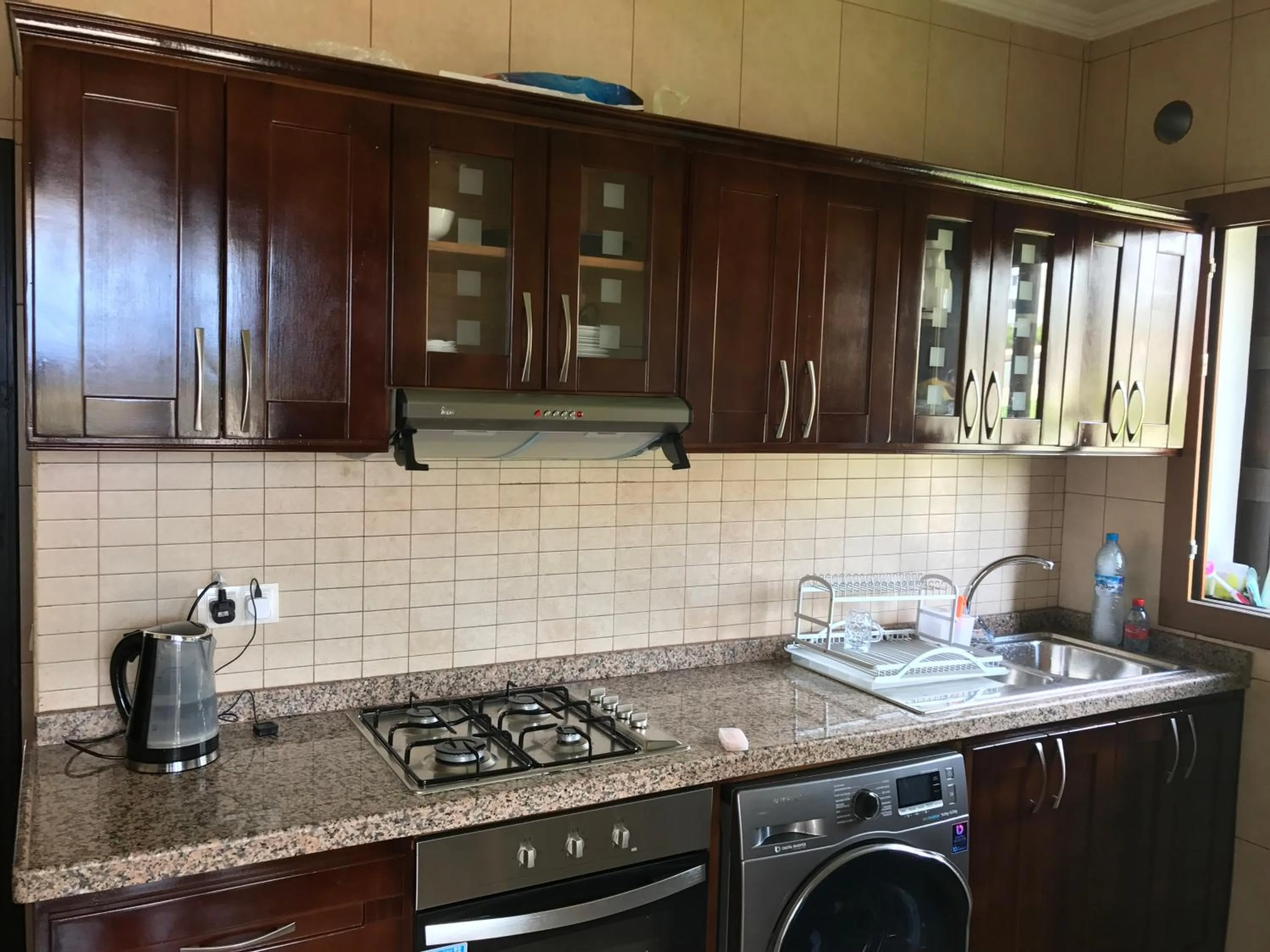 Communal kitchen in Lilac Gardens Resort
