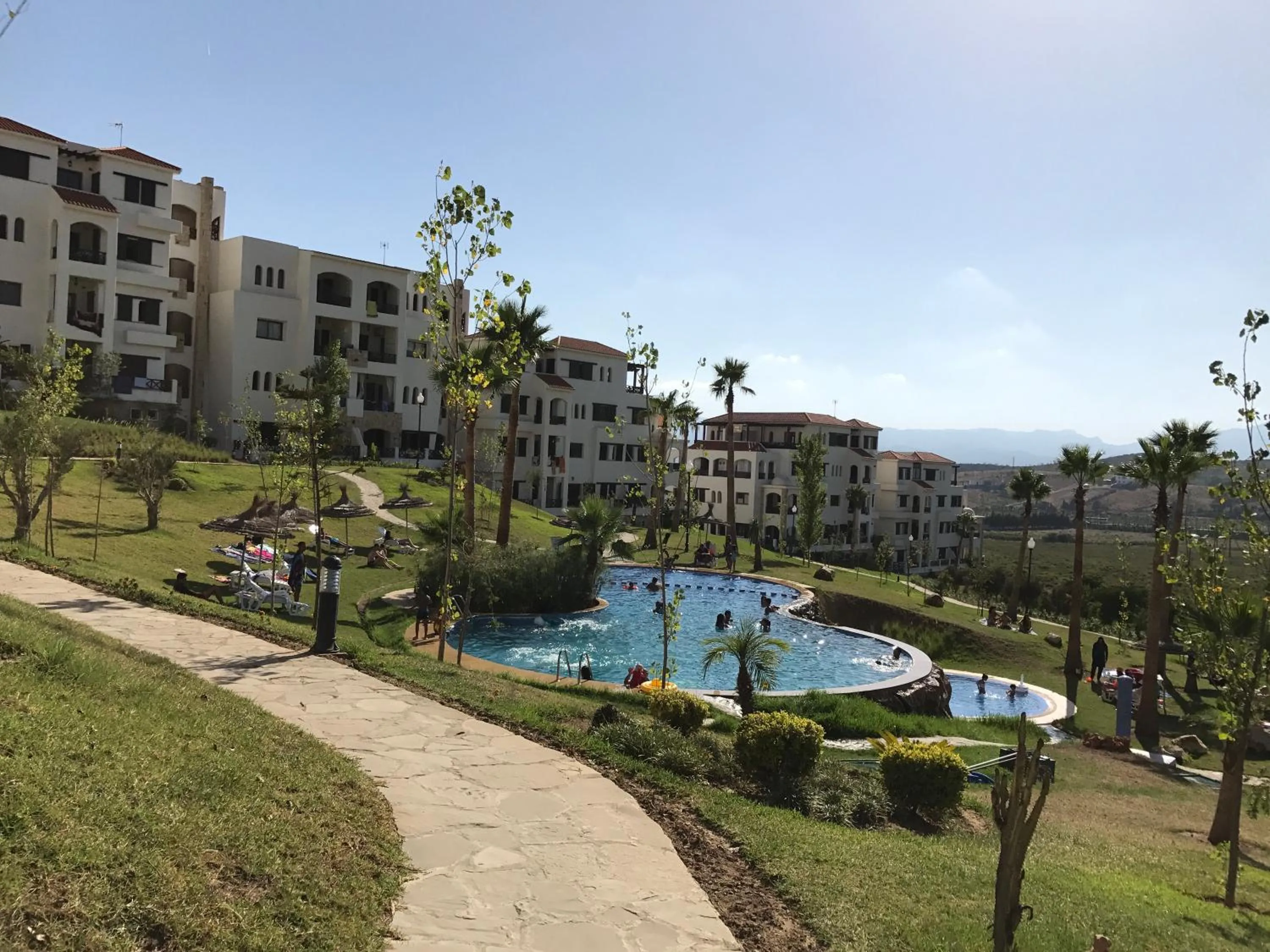 Aqua park in Lilac Gardens Resort