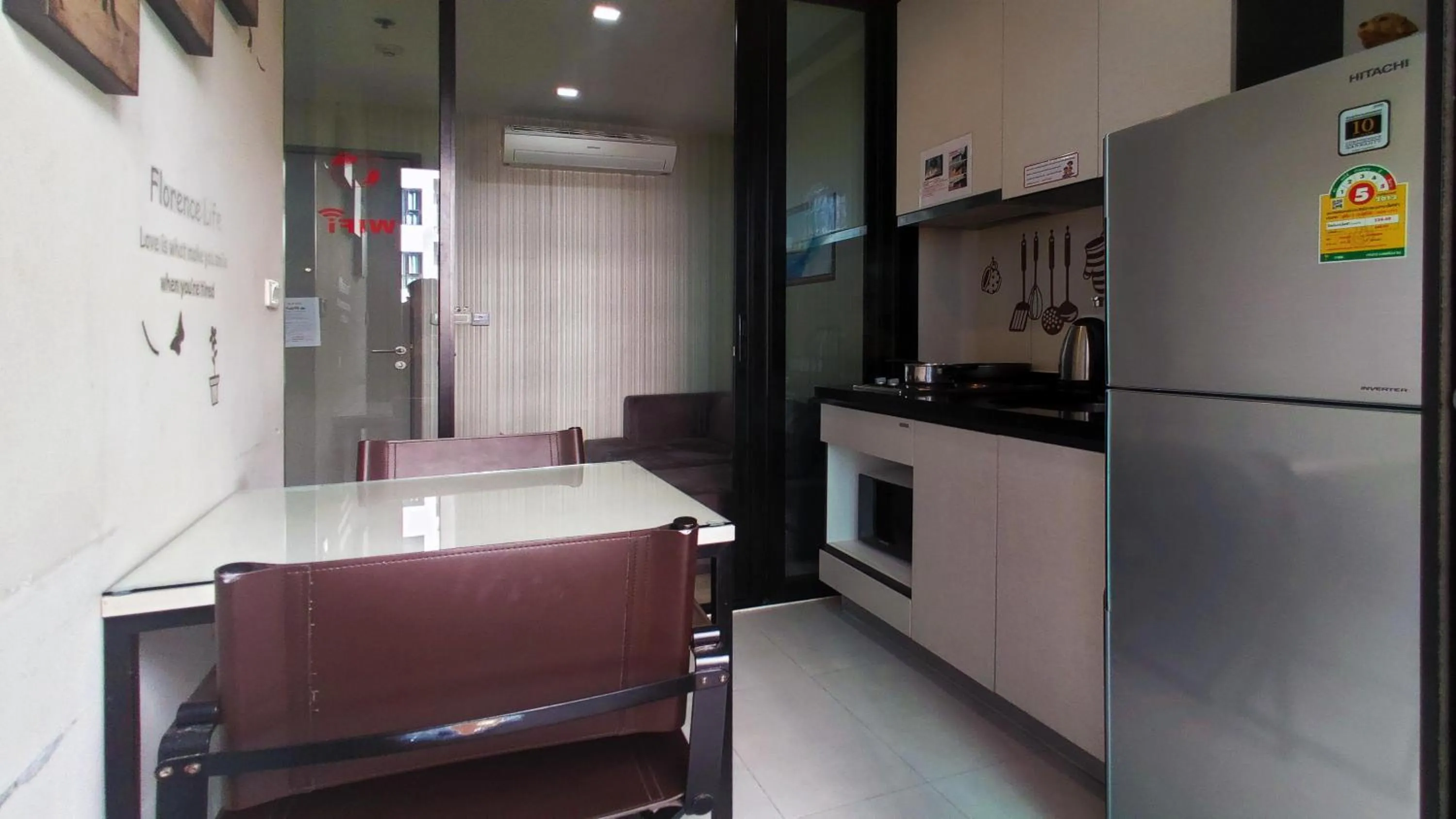 Kitchen or kitchenette in Many Holiday The Base Condo