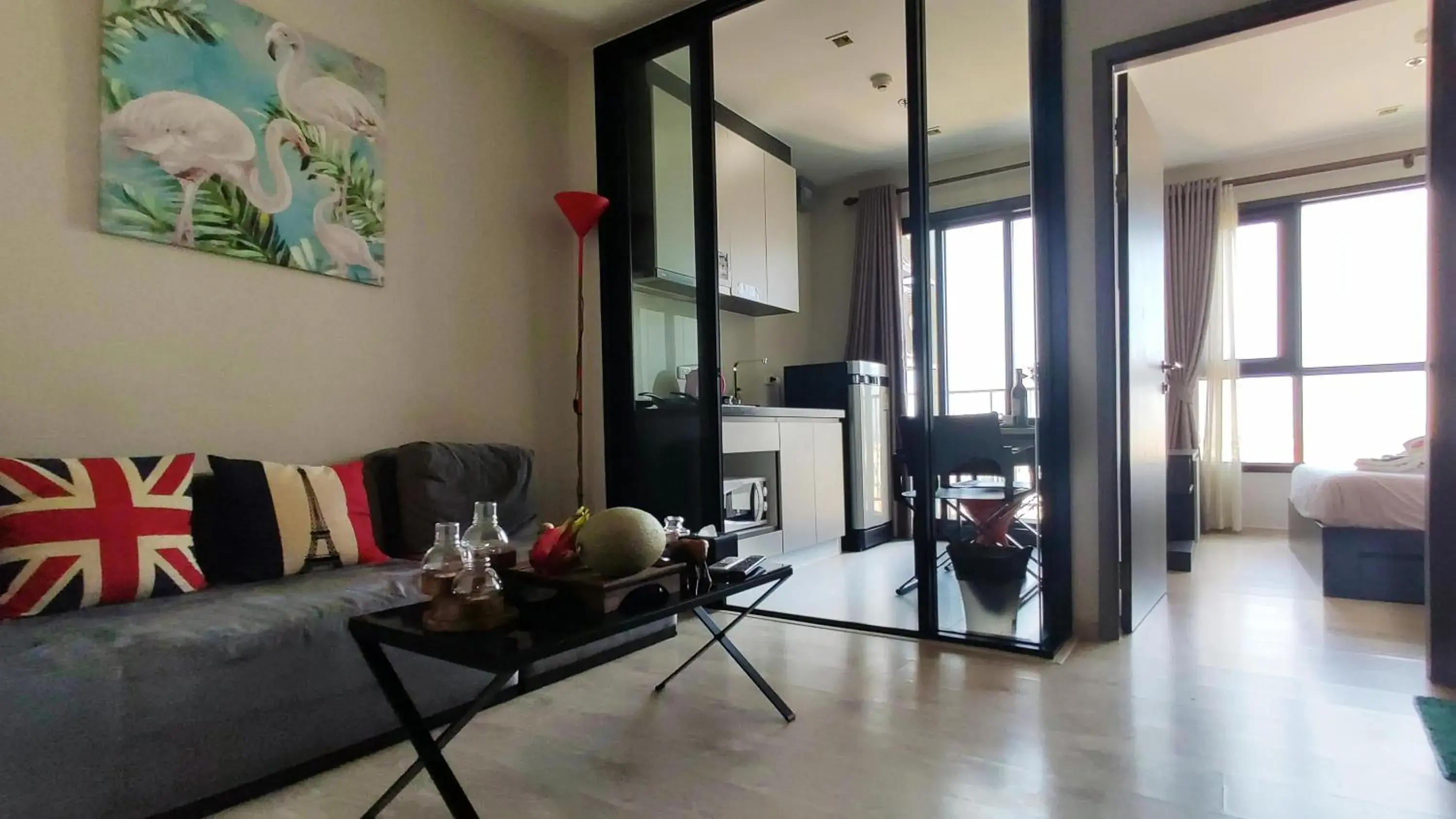 Studio with Balcony in Many Holiday The Base Condo Studio with Balcony in Many Holiday The Base Condo