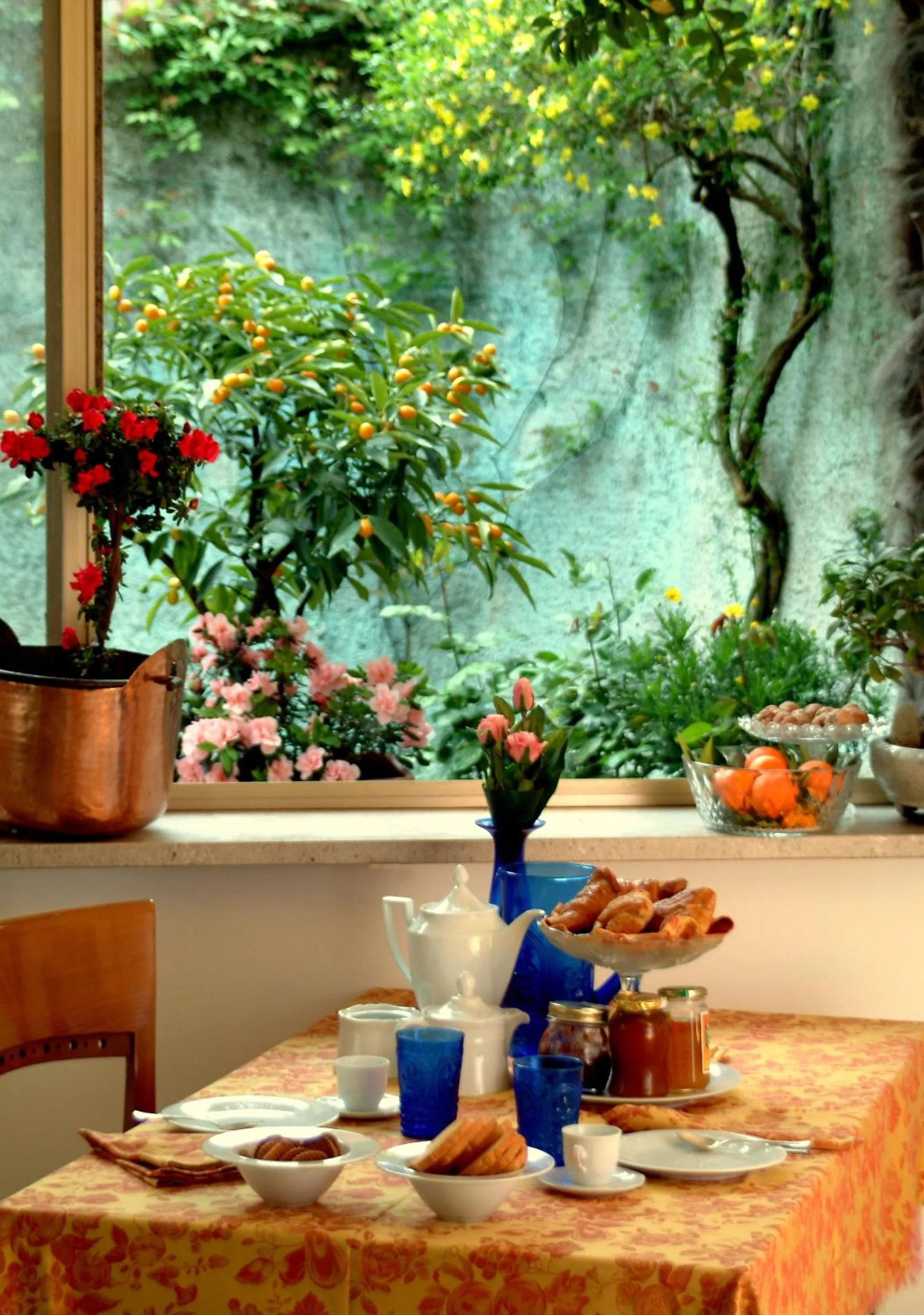 Garden in B&B gil d'o