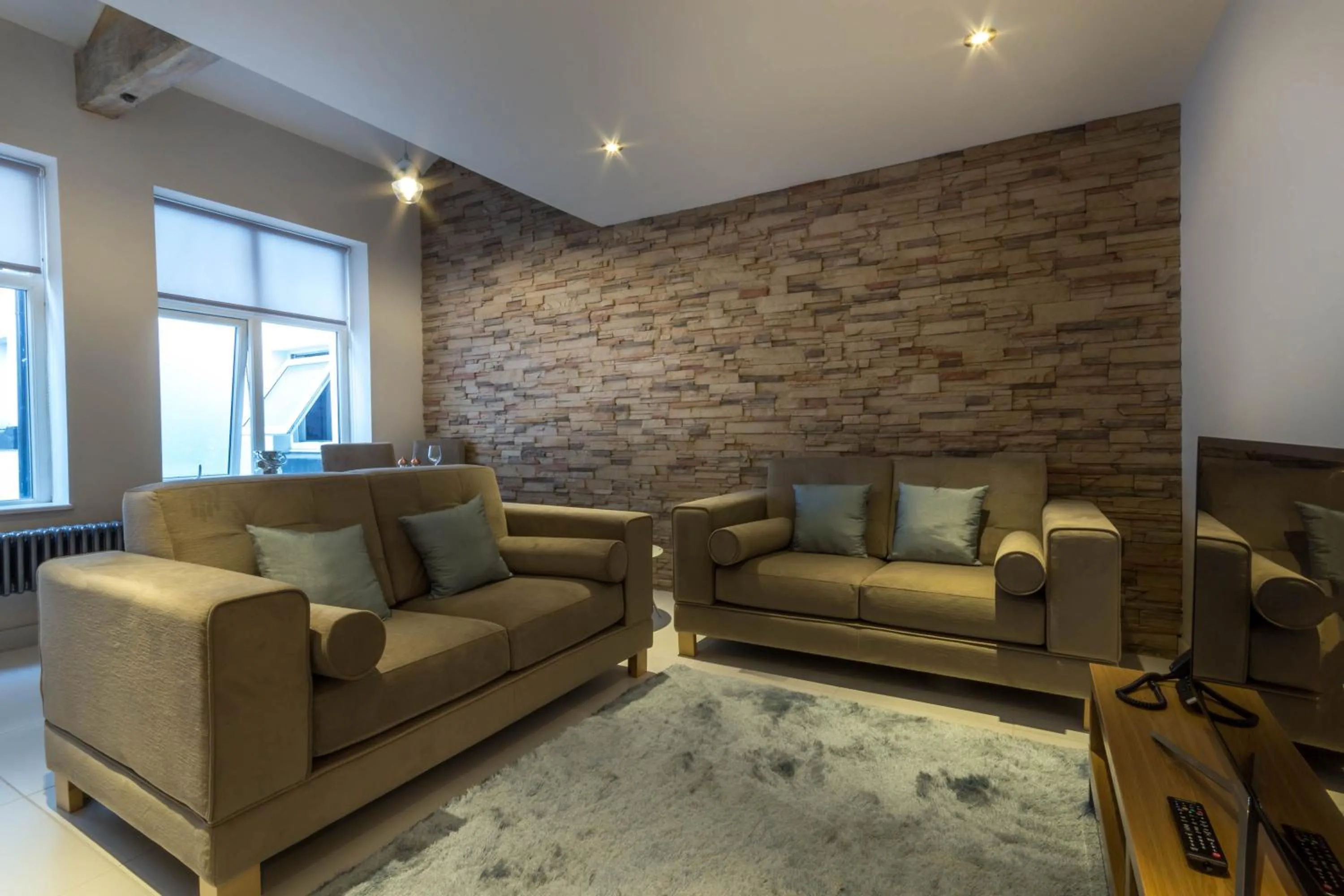 Seating area in Mansio Suites Basinghall