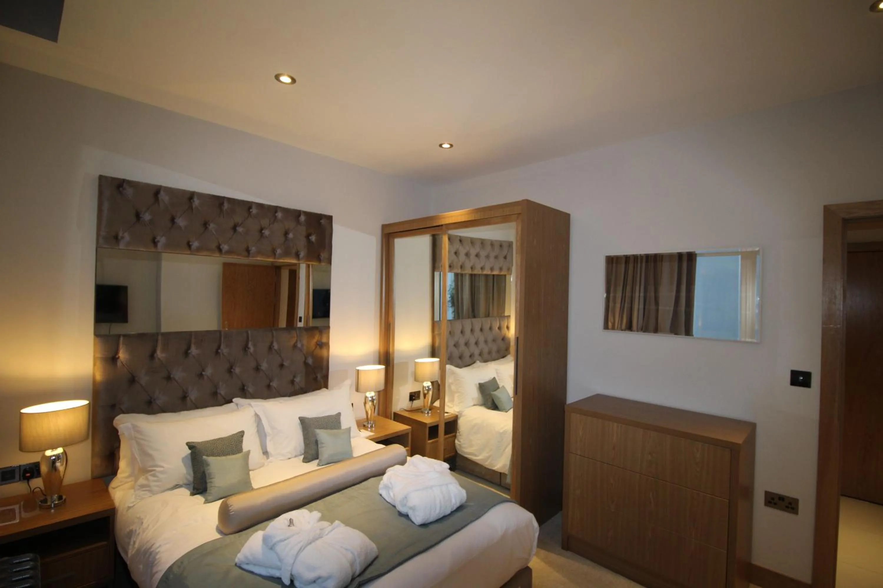 Bed in Mansio Suites Basinghall