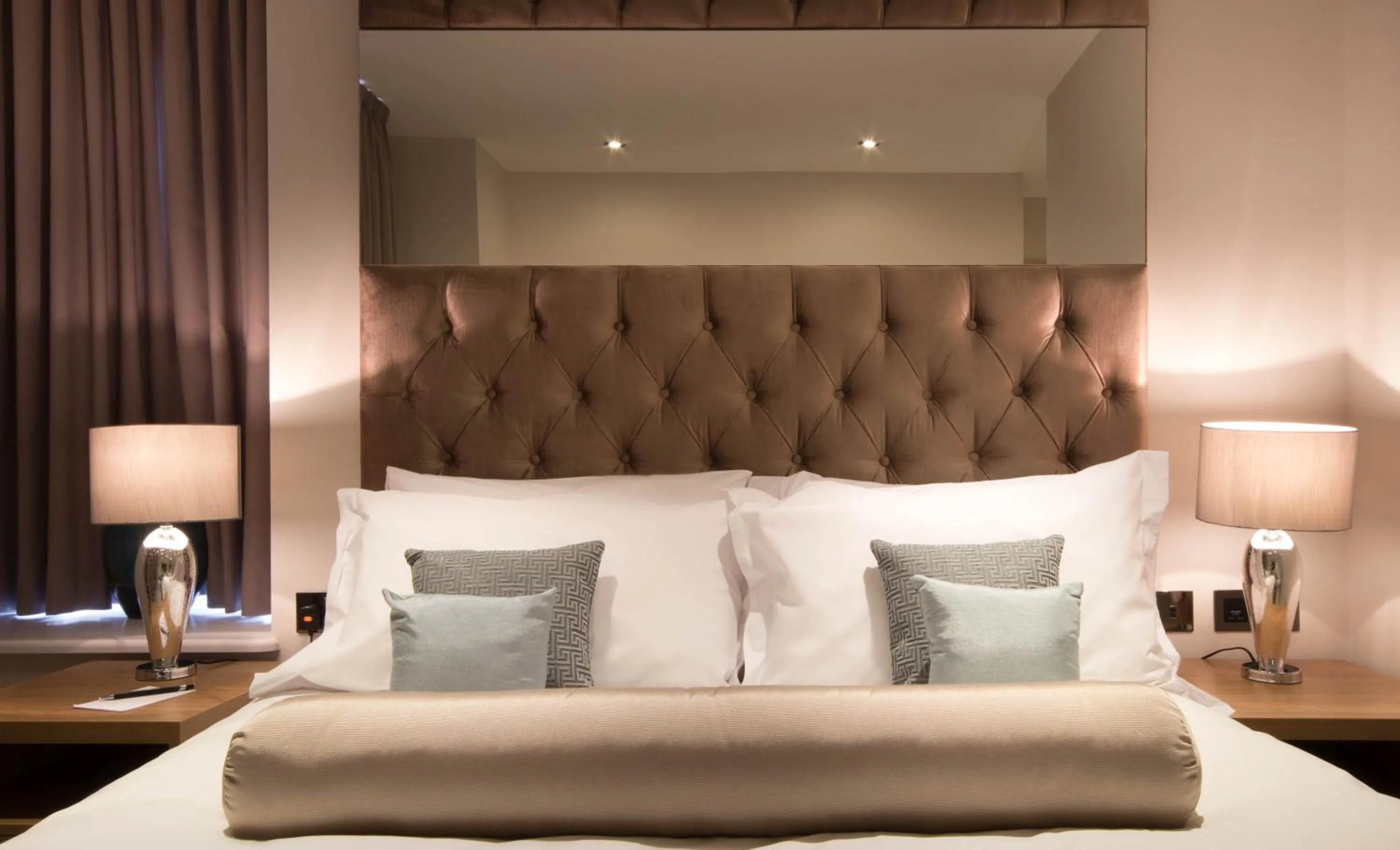 Decorative detail, Bed in Mansio Suites Basinghall