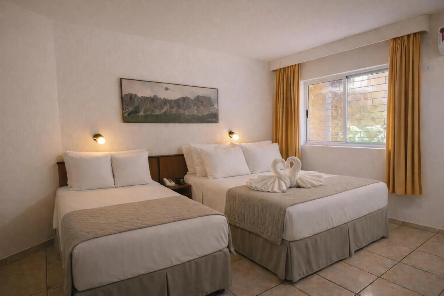 Bedroom, Bed in Aguas do Iguaçu Hotel Centro