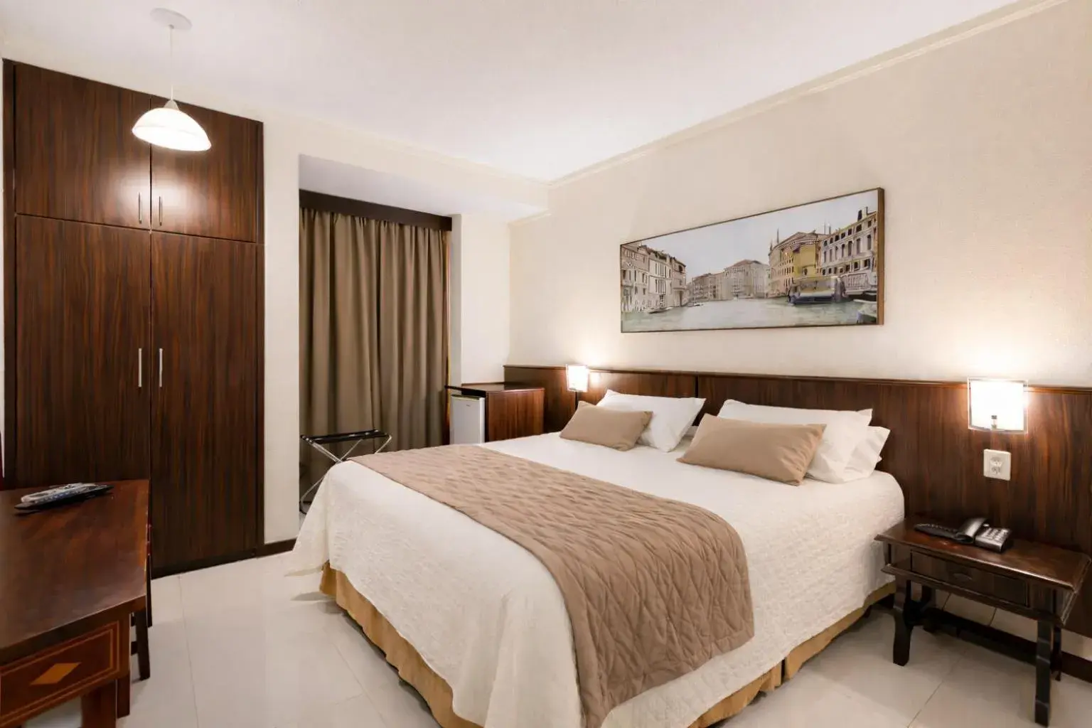 Bed in Aguas do Iguaçu Hotel Centro Bed in Aguas do Iguaçu Hotel Centro