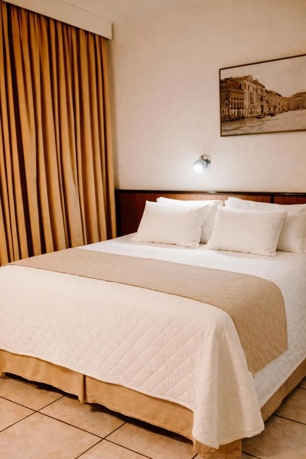 Bed in Aguas do Iguaçu Hotel Centro