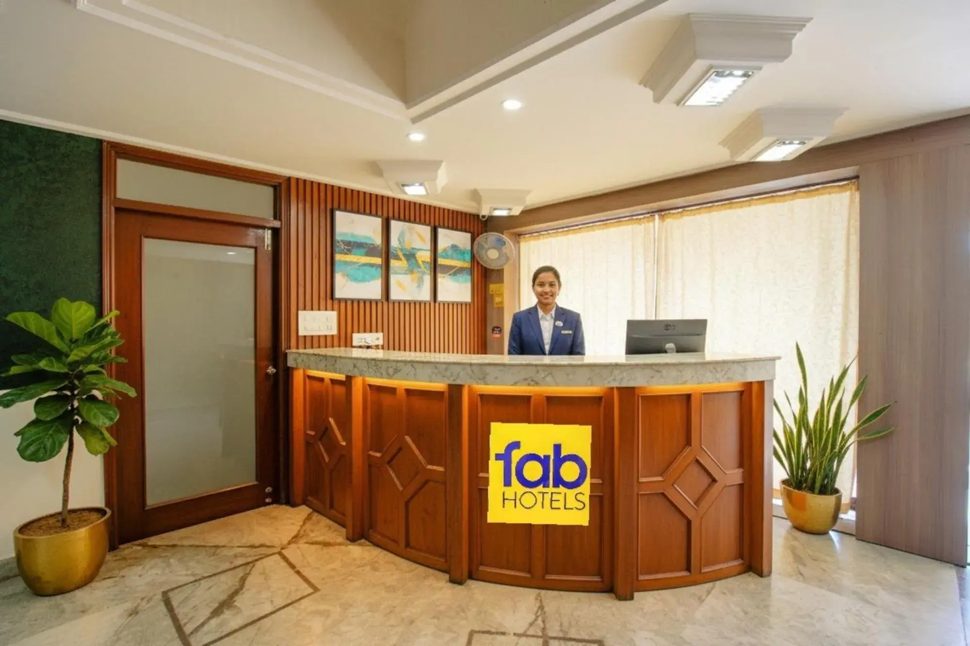Lobby or reception in FabHotel Kamla Regency Lobby or reception in FabHotel Kamla Regency