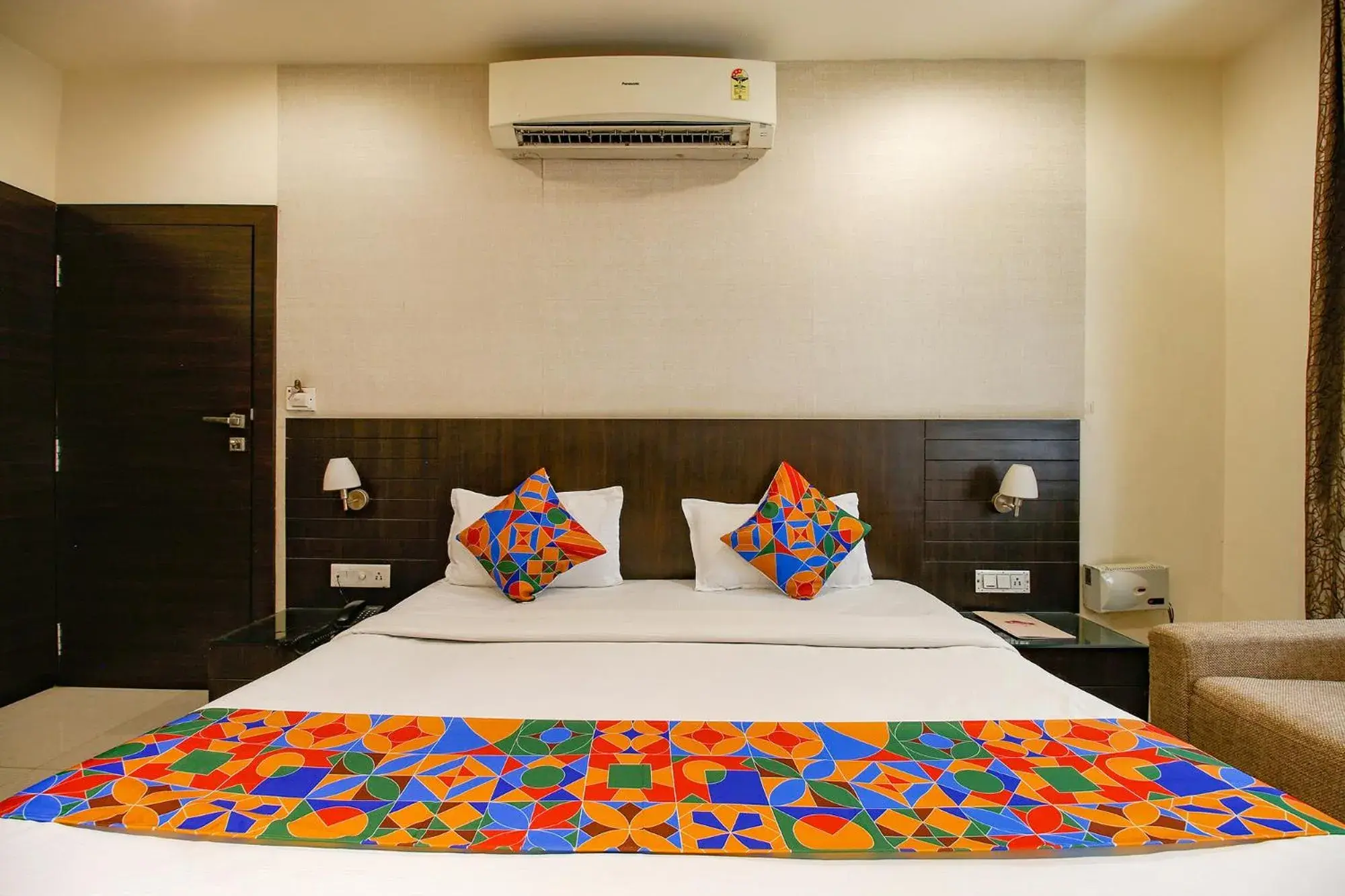 Bed in FabHotel Kamla Regency Bed in FabHotel Kamla Regency