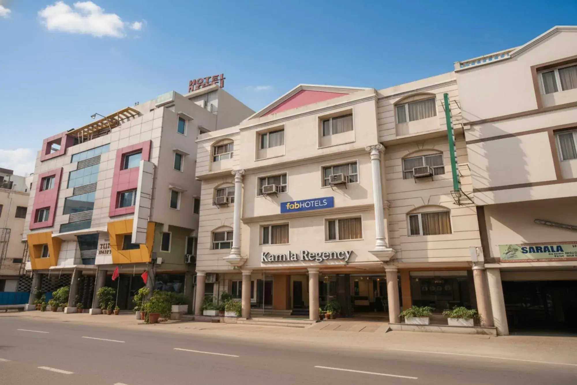 Property building in FabHotel Kamla Regency Property building in FabHotel Kamla Regency