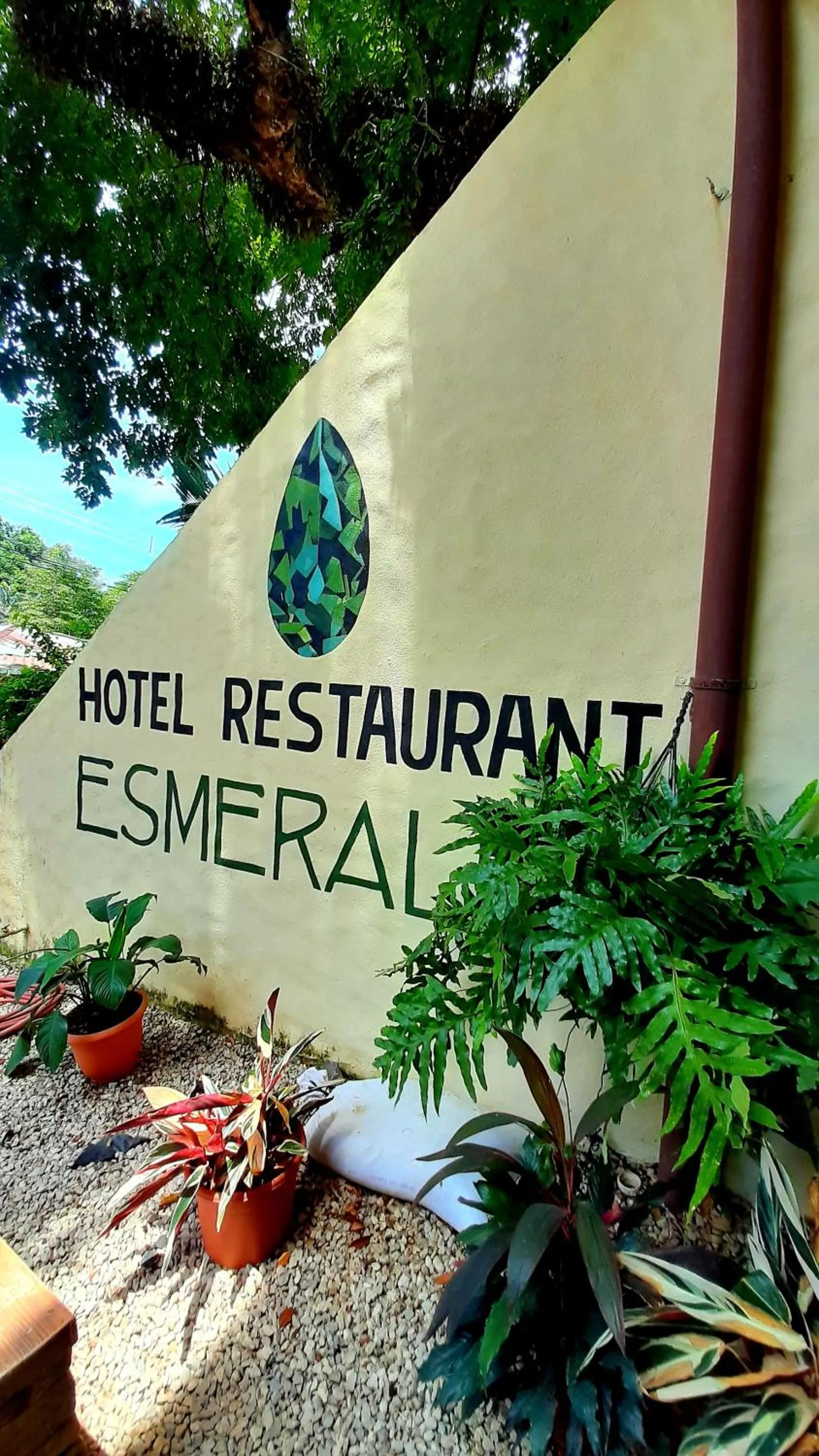 Property logo or sign in Hotel Casa Esmeralda