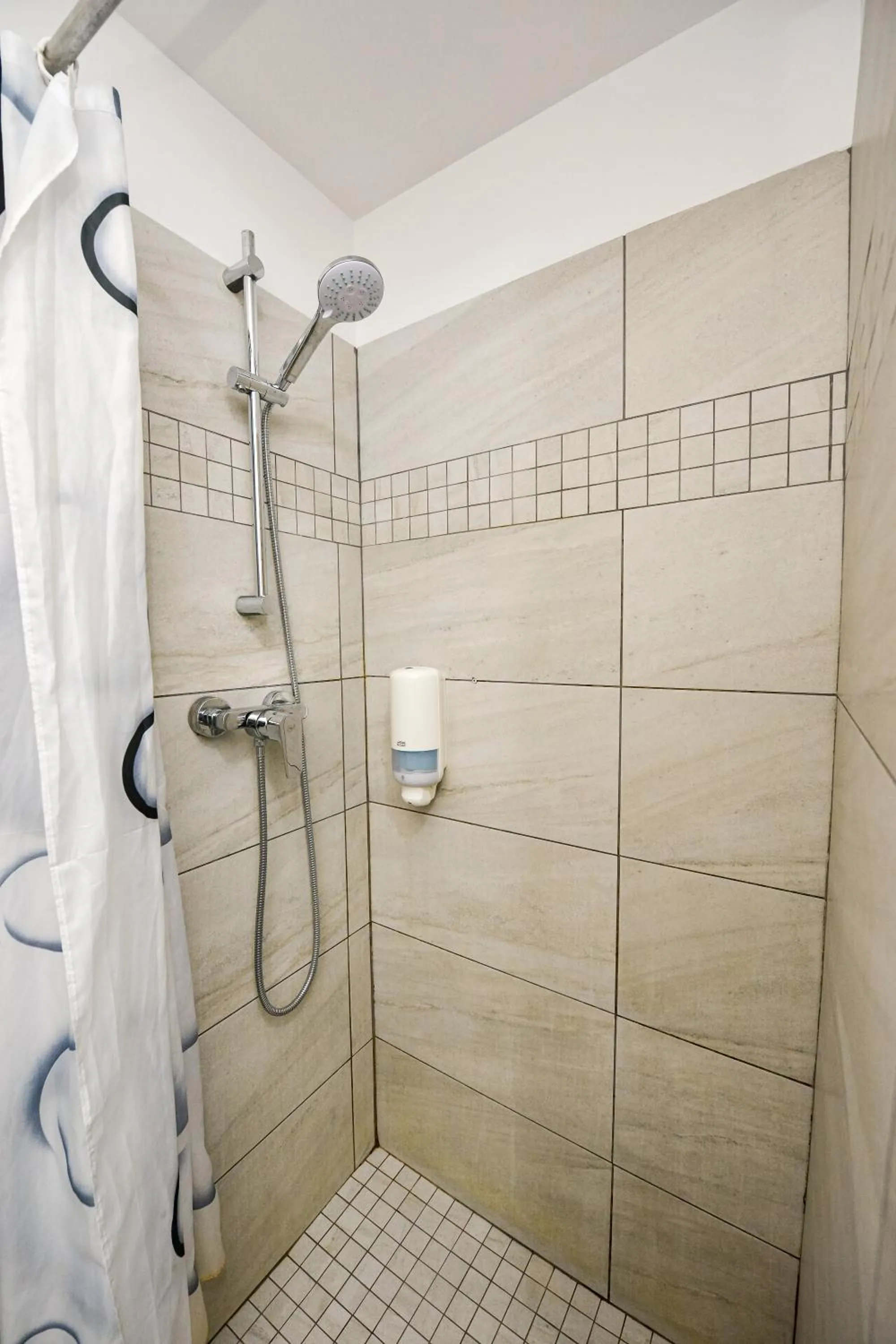 Shower in CityScape Bucharest