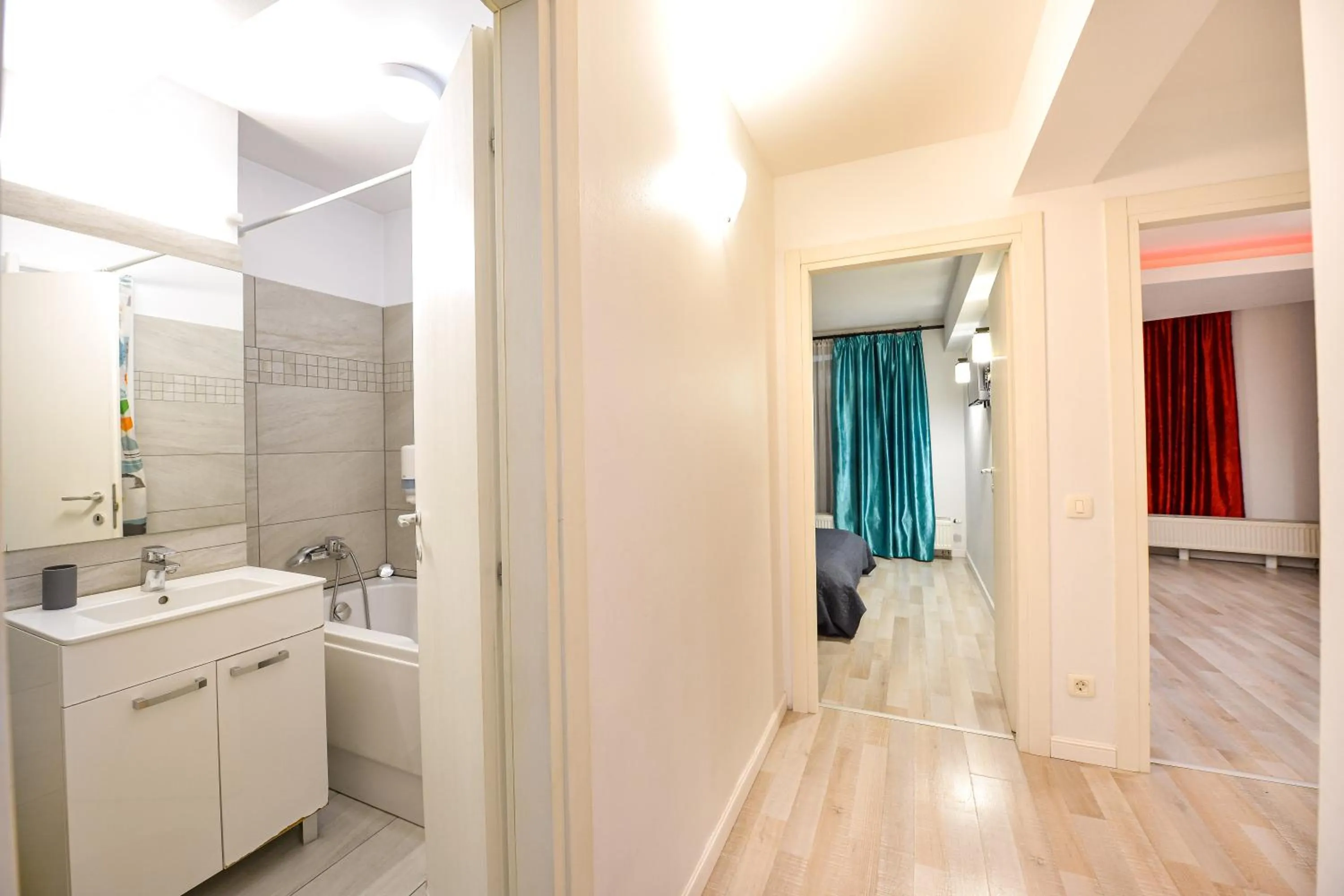 Bathroom in CityScape Bucharest