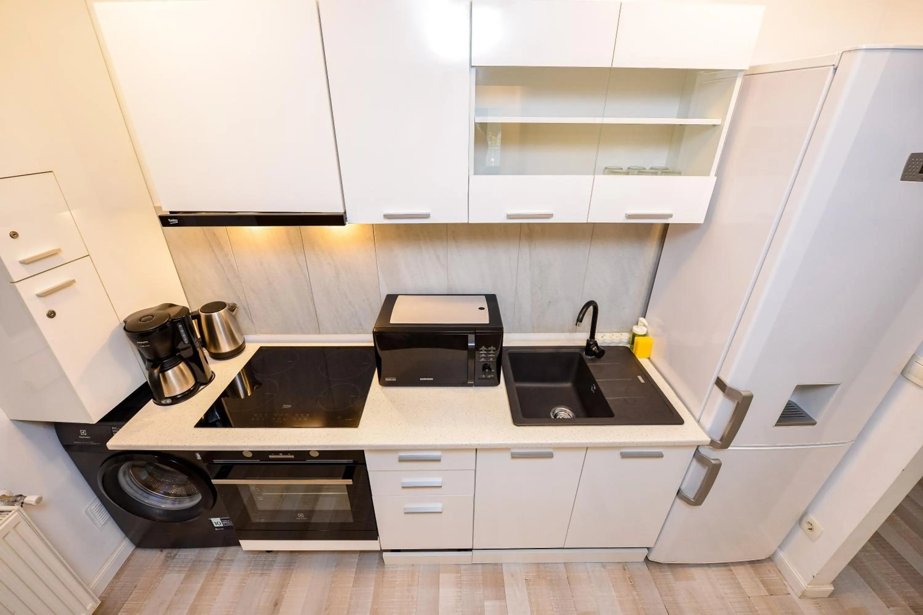 Coffee/tea facilities in CityScape Bucharest