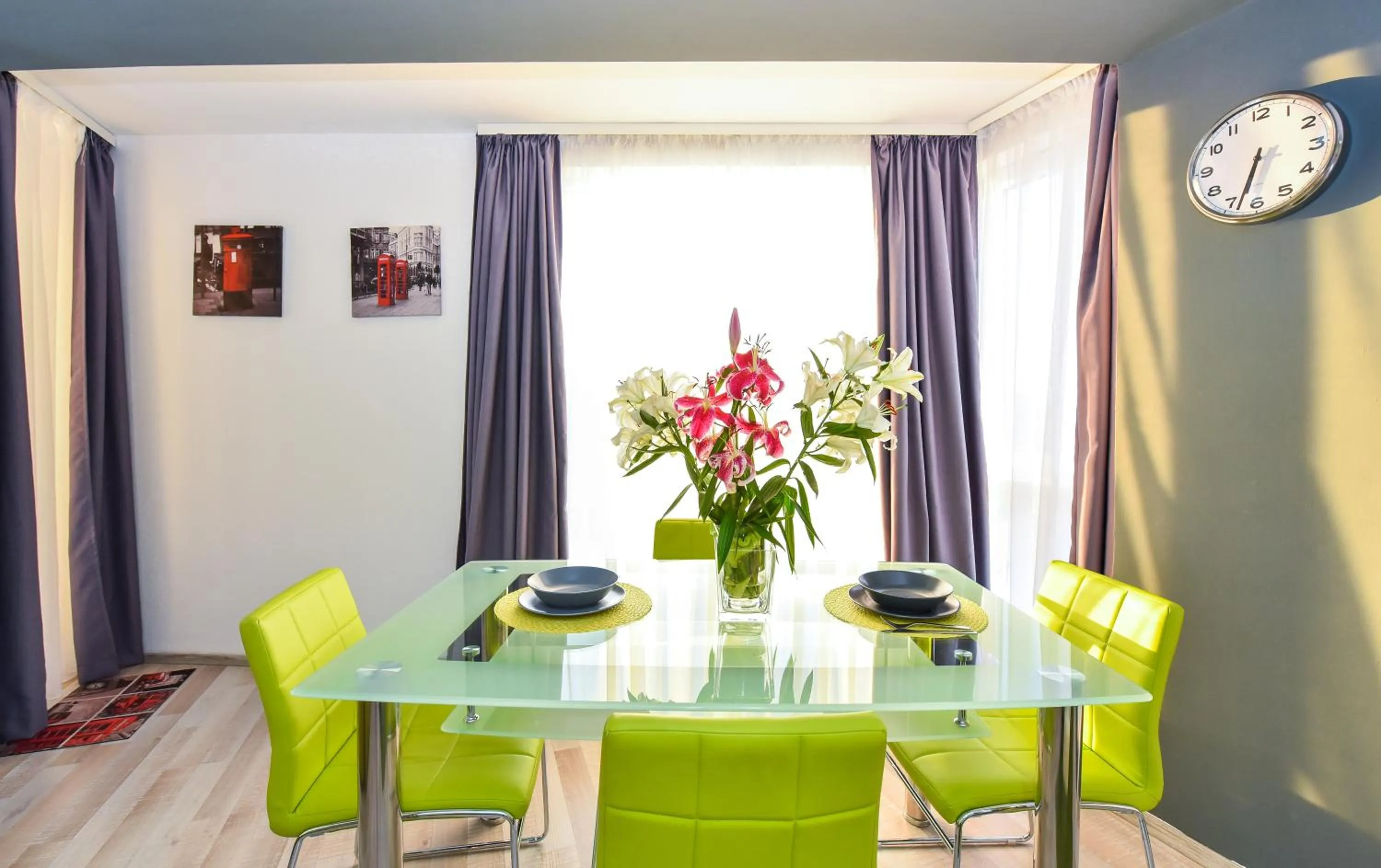 Living room in CityScape Bucharest