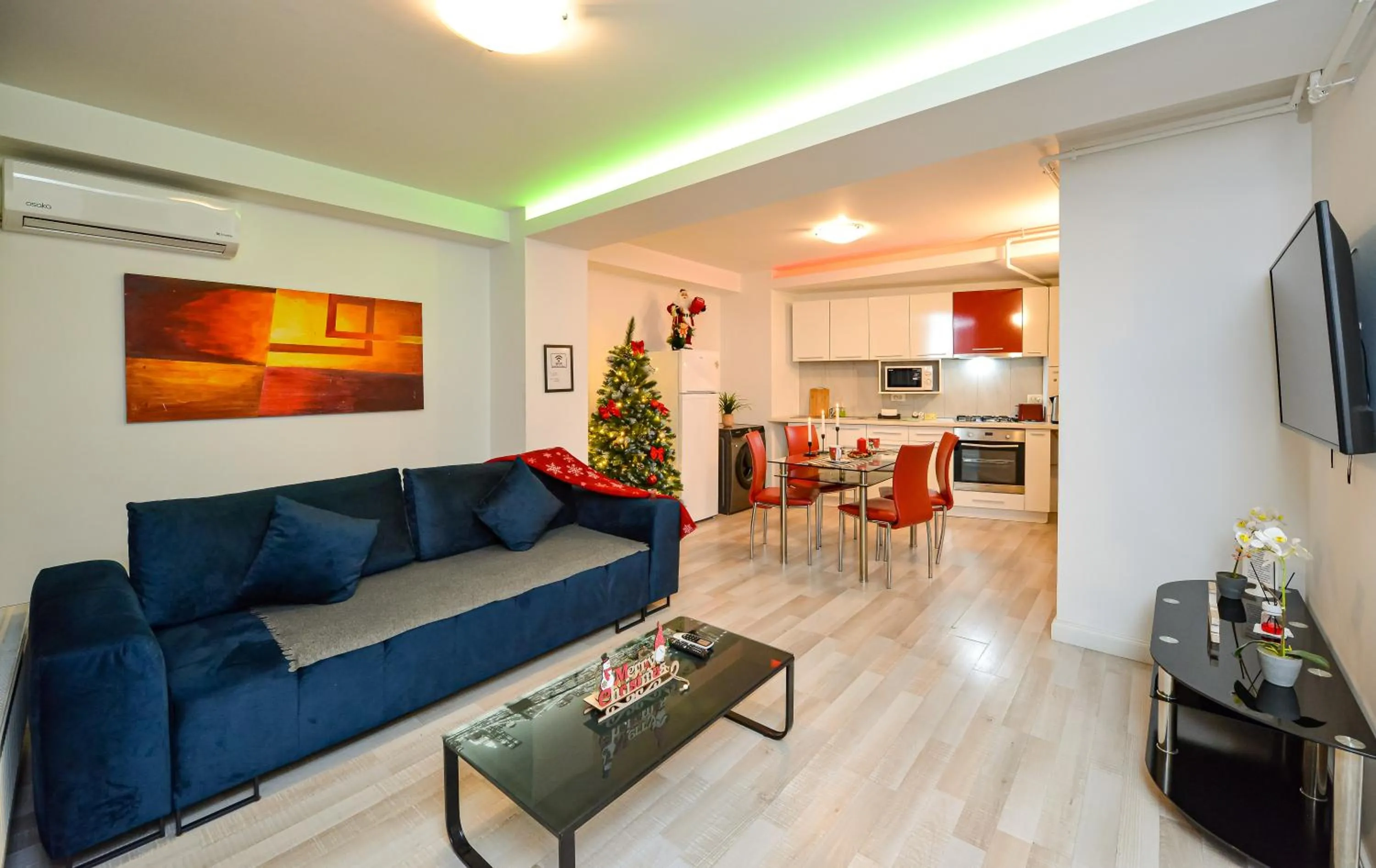 Kitchen or kitchenette in CityScape Bucharest