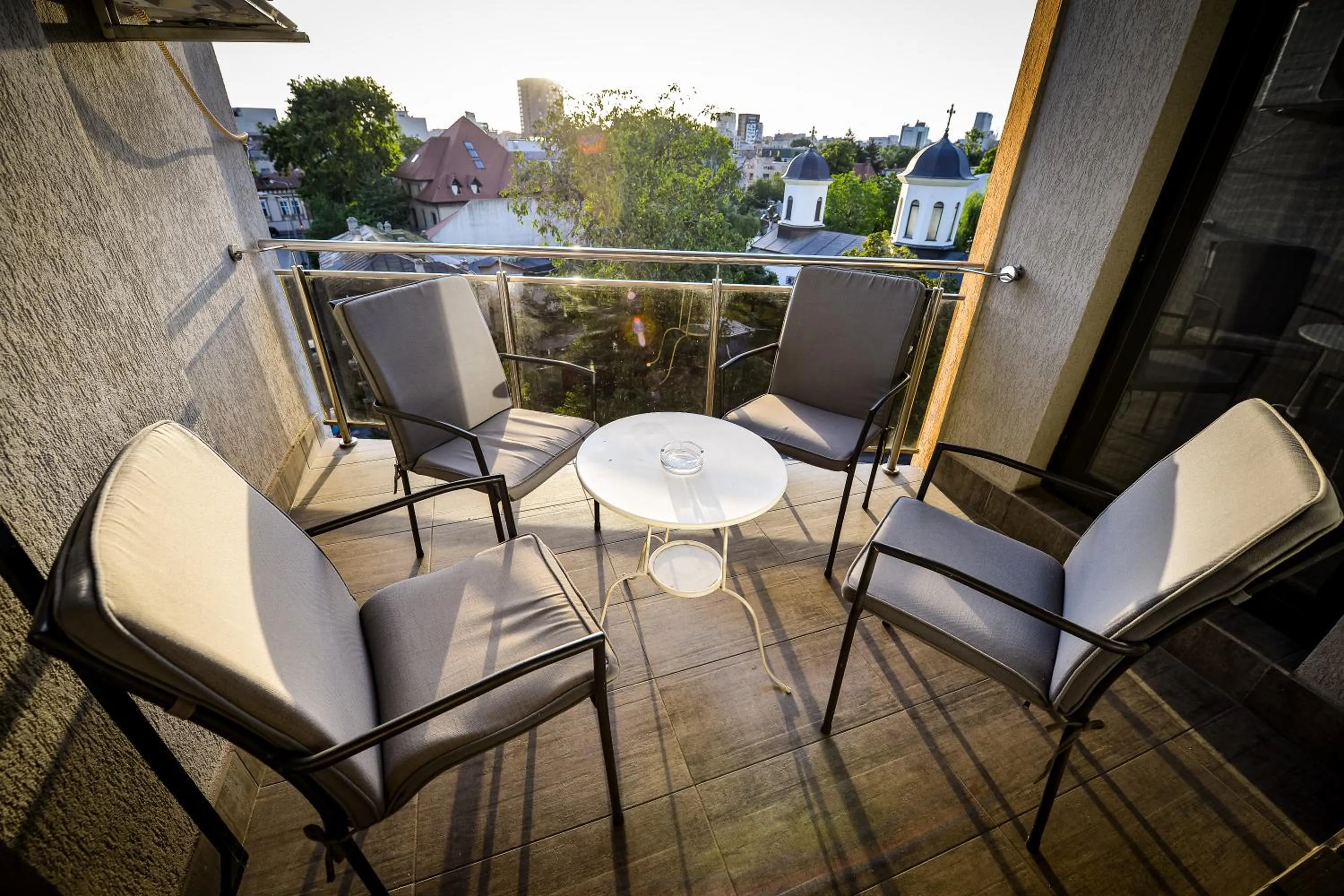 Balcony/Terrace in CityScape Bucharest