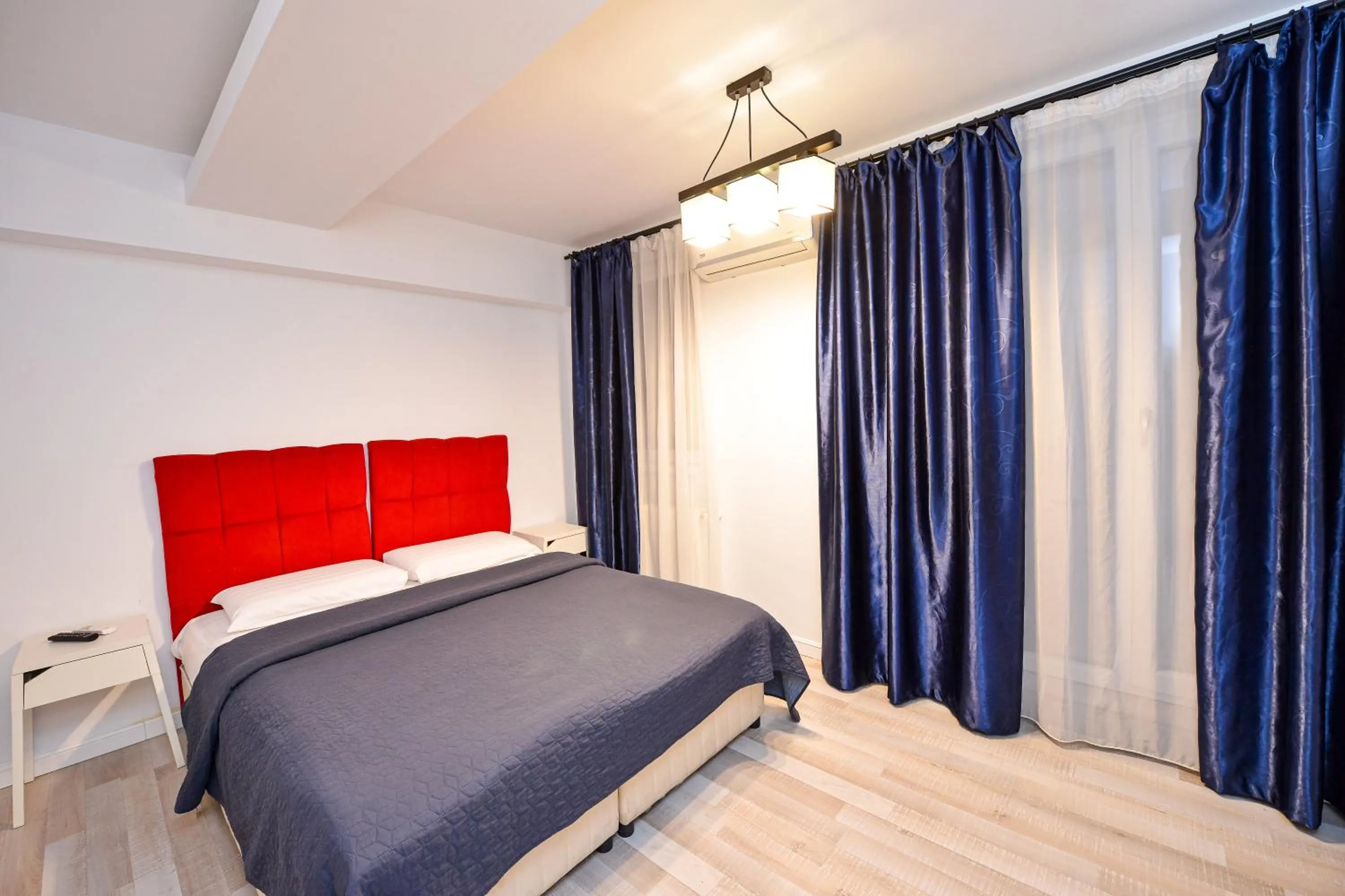 Bed in CityScape Bucharest