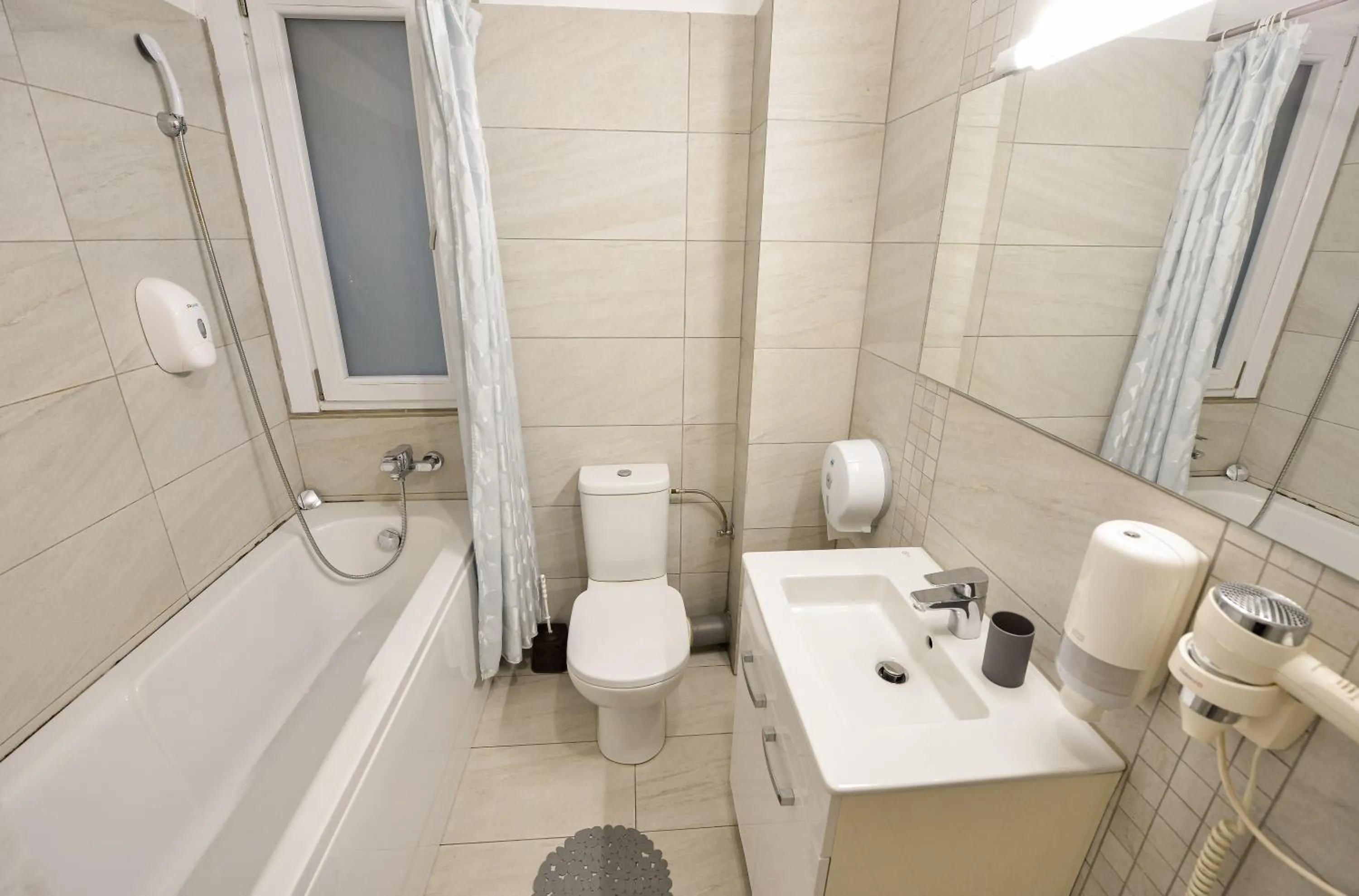 Toilet in CityScape Bucharest