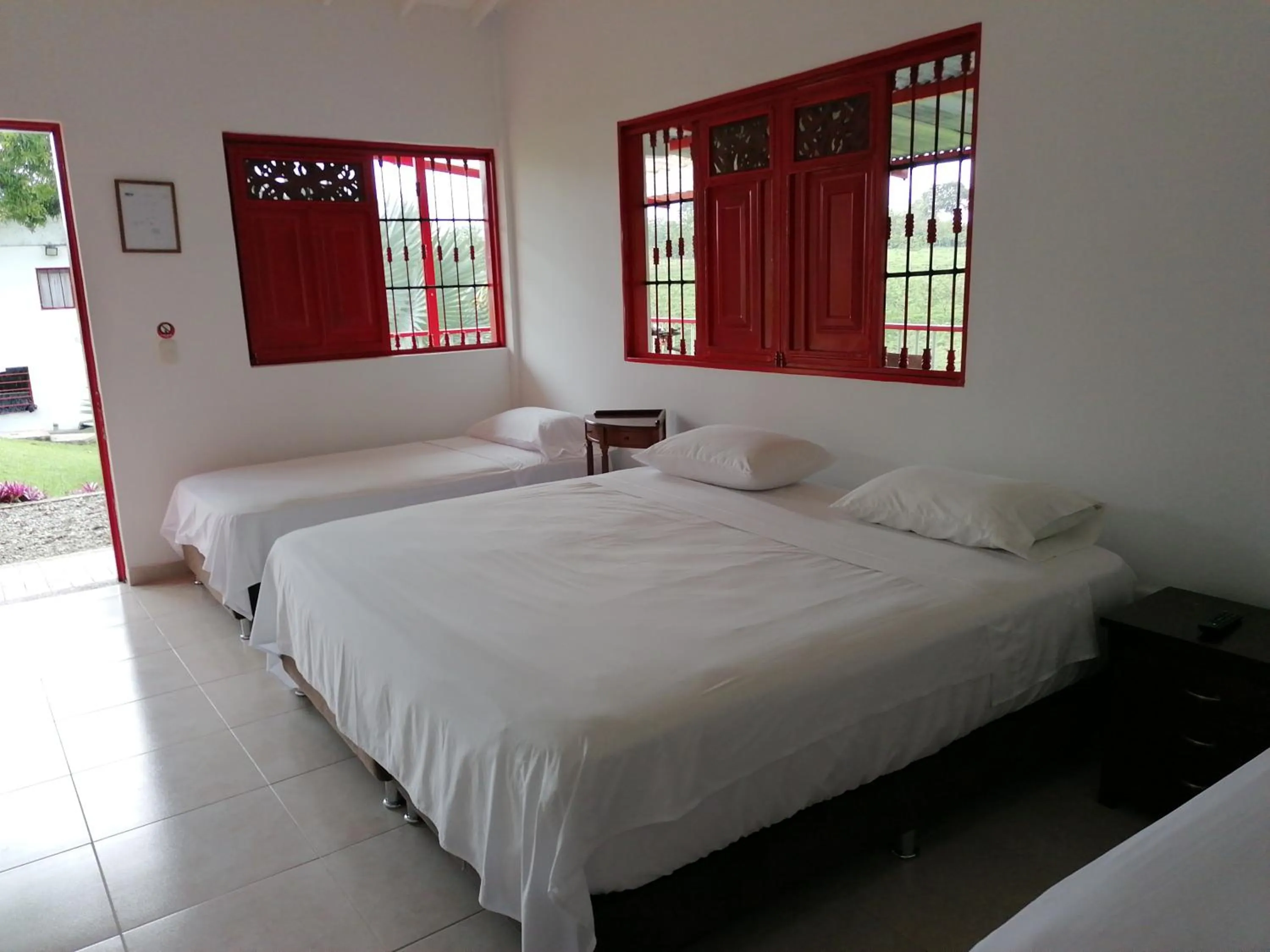 Bedroom, Bed in Finca Hotel Santana Campestre Quindio