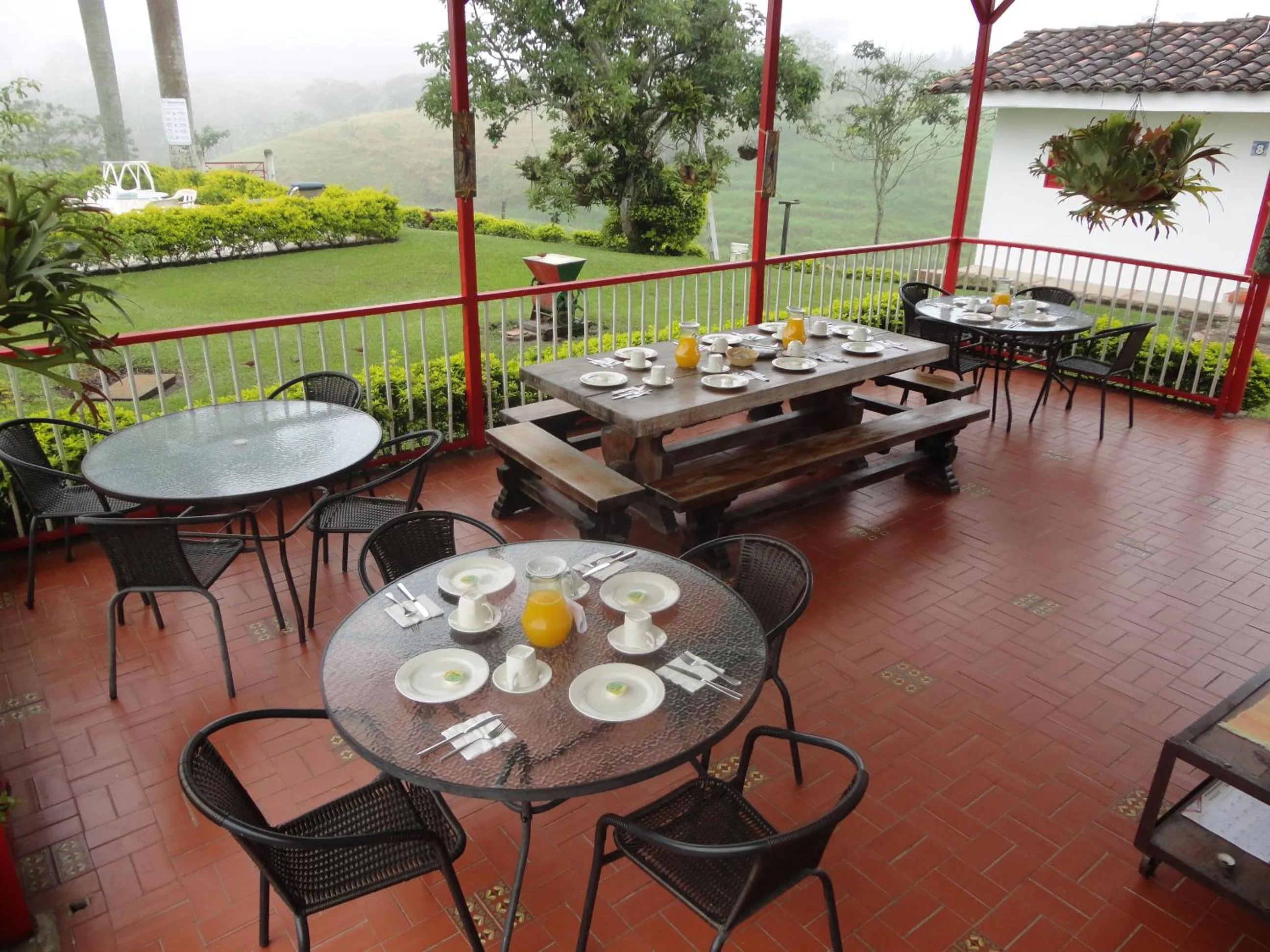 Breakfast in Finca Hotel Santana Campestre Quindio