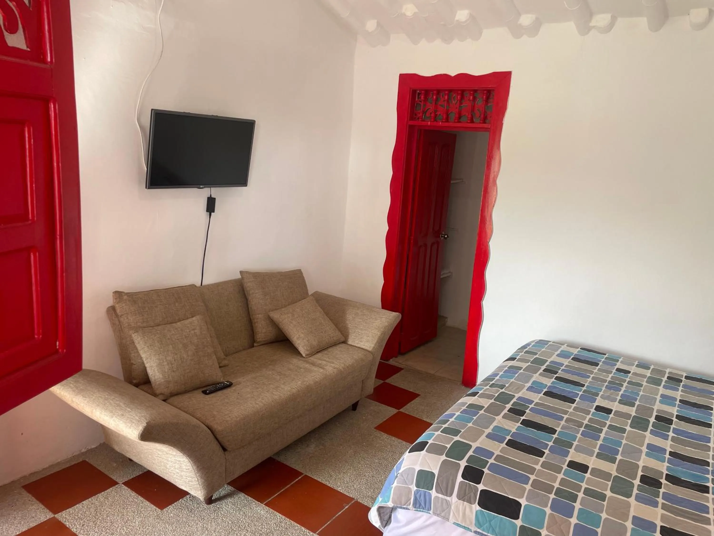 Photo of the whole room, Bed in Finca Hotel Santana Campestre Quindio