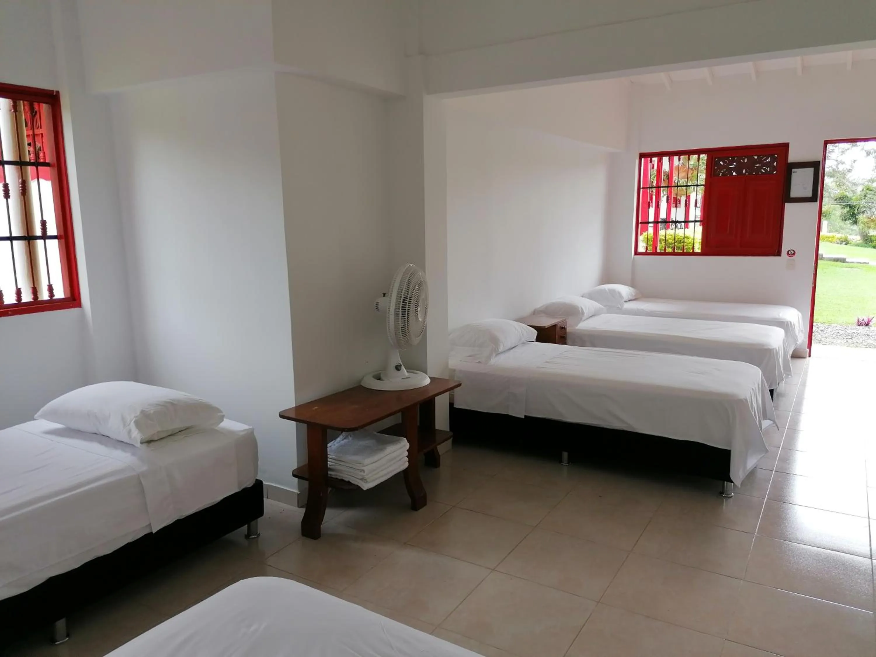 Bed in Finca Hotel Santana Campestre Quindio