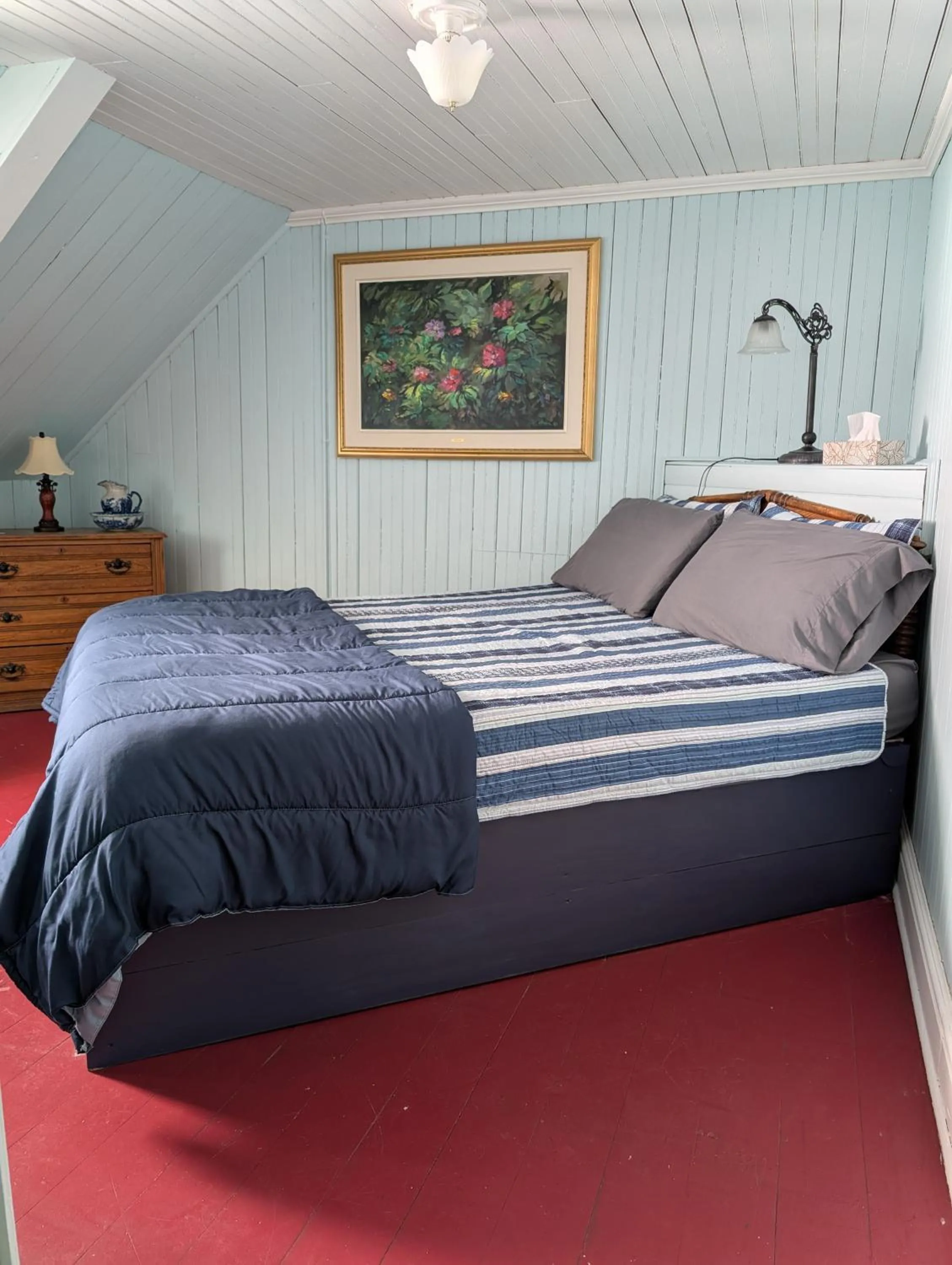 Double Room with Sea View in Auberge Les Blancs Moutons