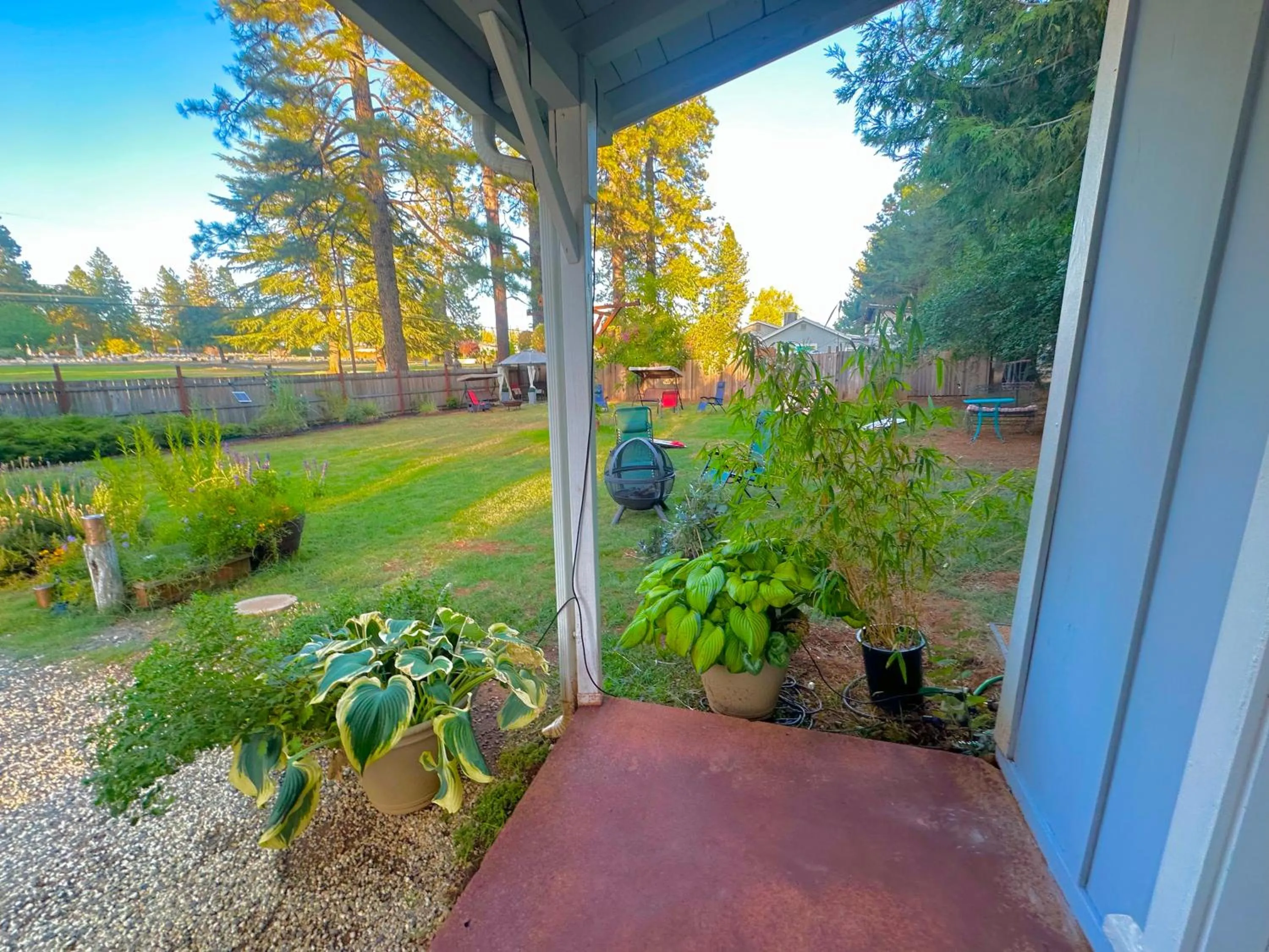 Garden view in The Pines Inn and Cottages