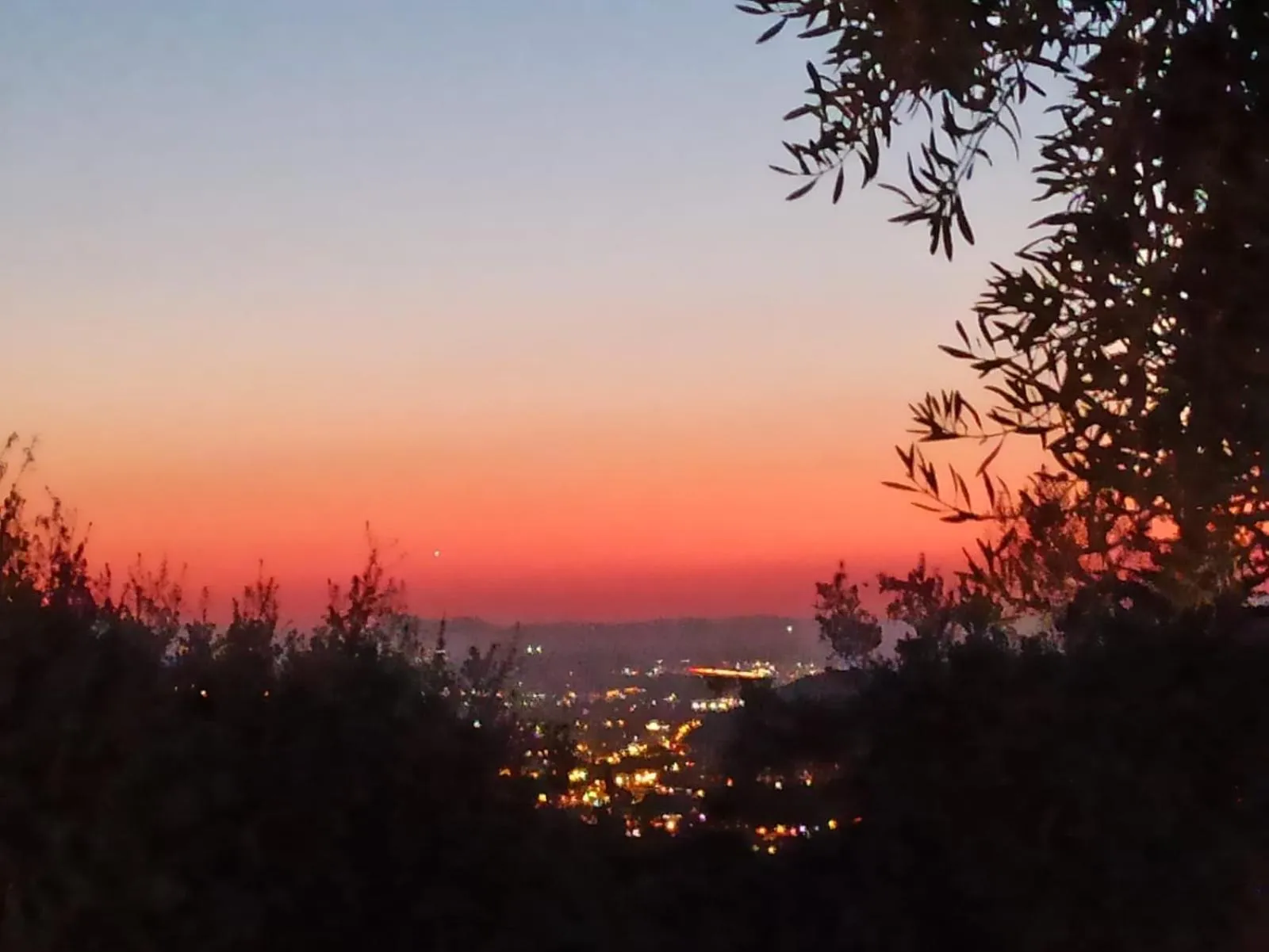 Sunset in Hotel Finca Aldabra