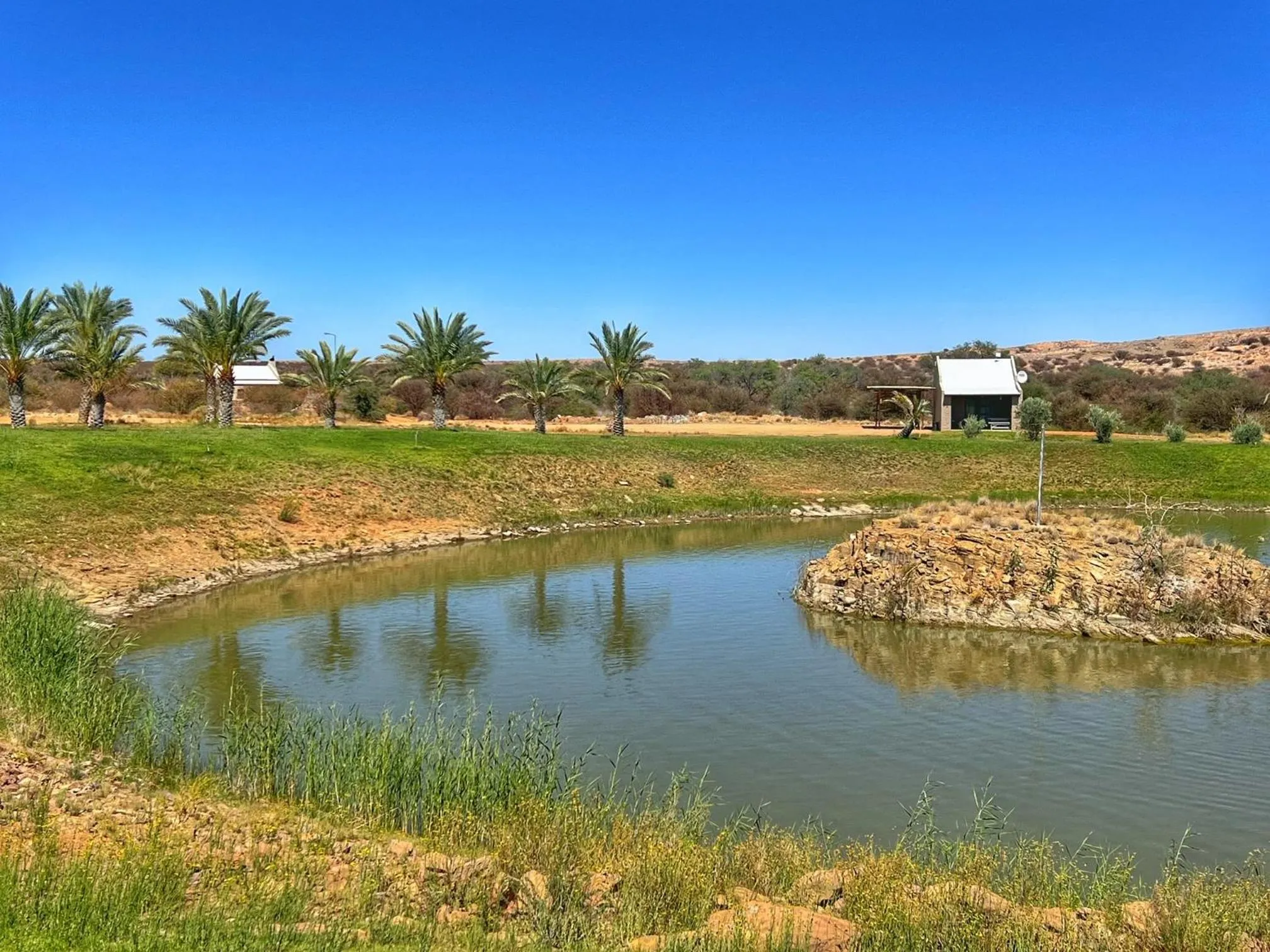 Natural landscape in Lake Grappa Guestfarm